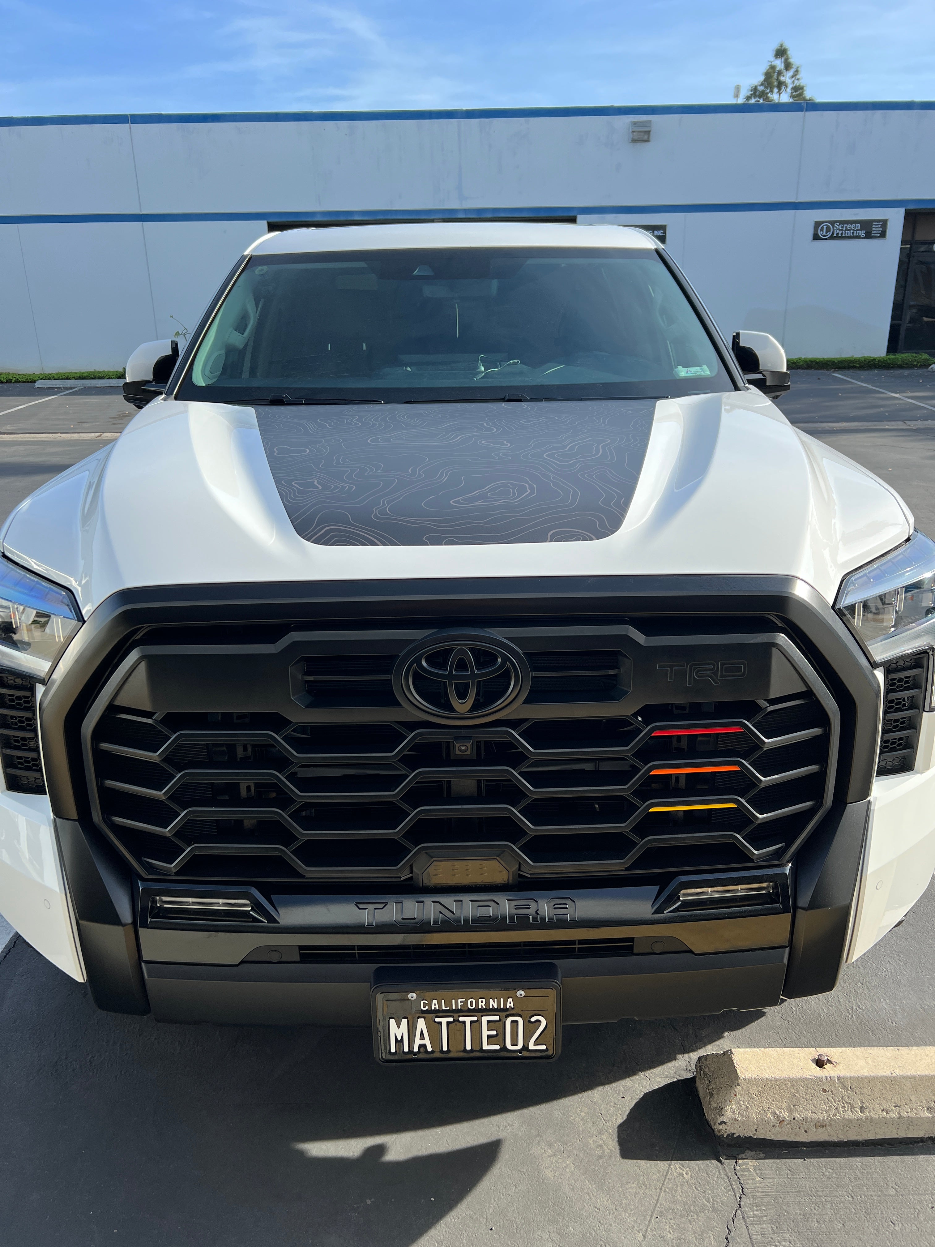 Hood Stamp for 2022-2025 Tundra