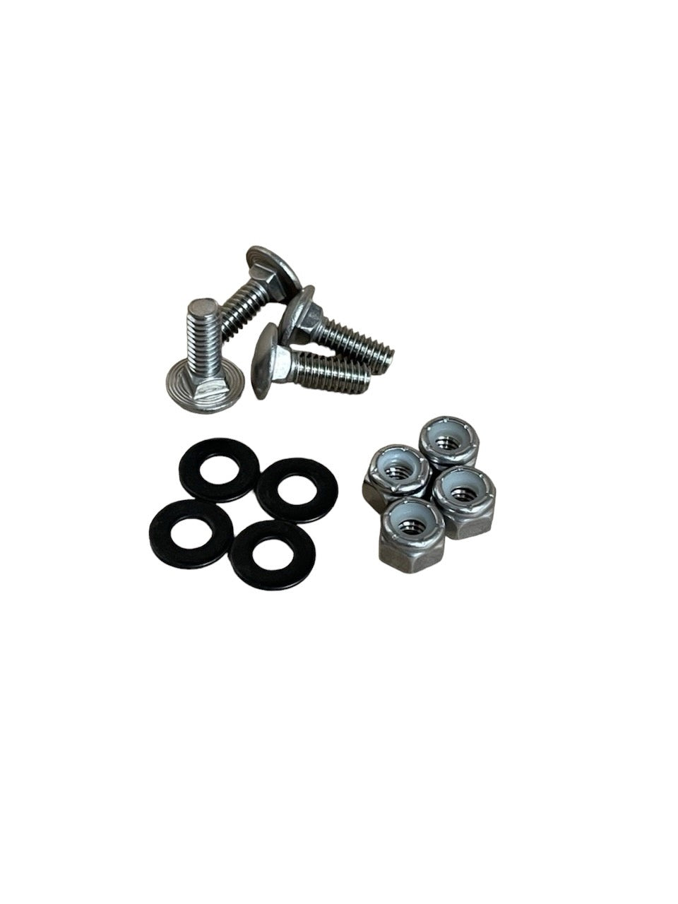Carriage Bolt Accessory Hardware Kit (Set of 4)