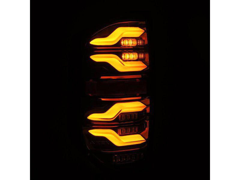 LUXX-series Led Tail Lights Black Alpharex for 2014–2021 Toyota Tundra