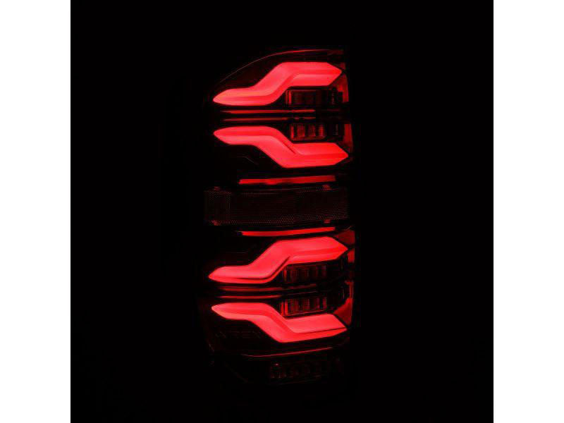 LUXX-series Led Tail Lights Black Alpharex for 2014–2021 Toyota Tundra