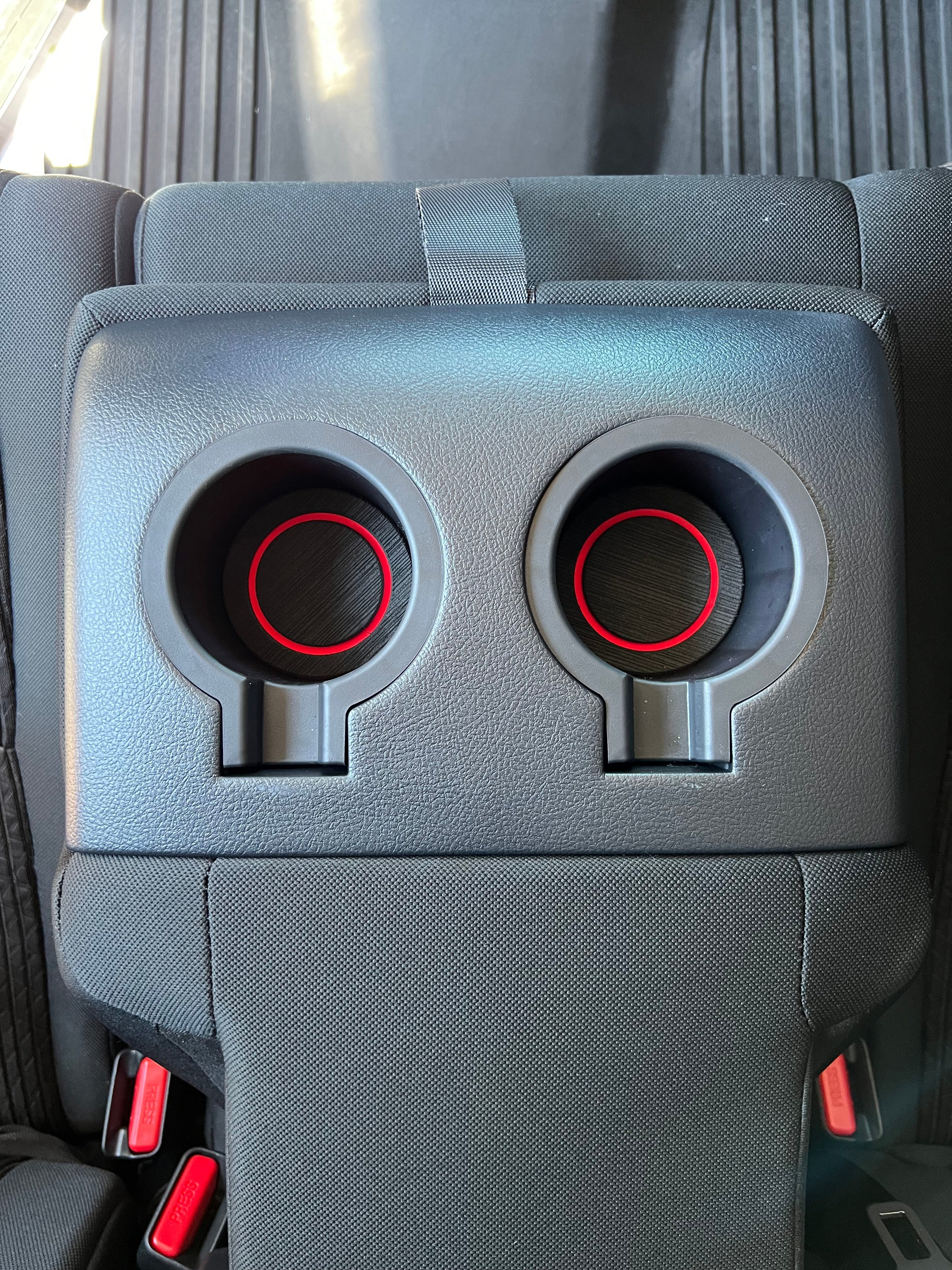 Rear Cupholder Foam Inserts Fits 2010-2024 Toyota 4Runner