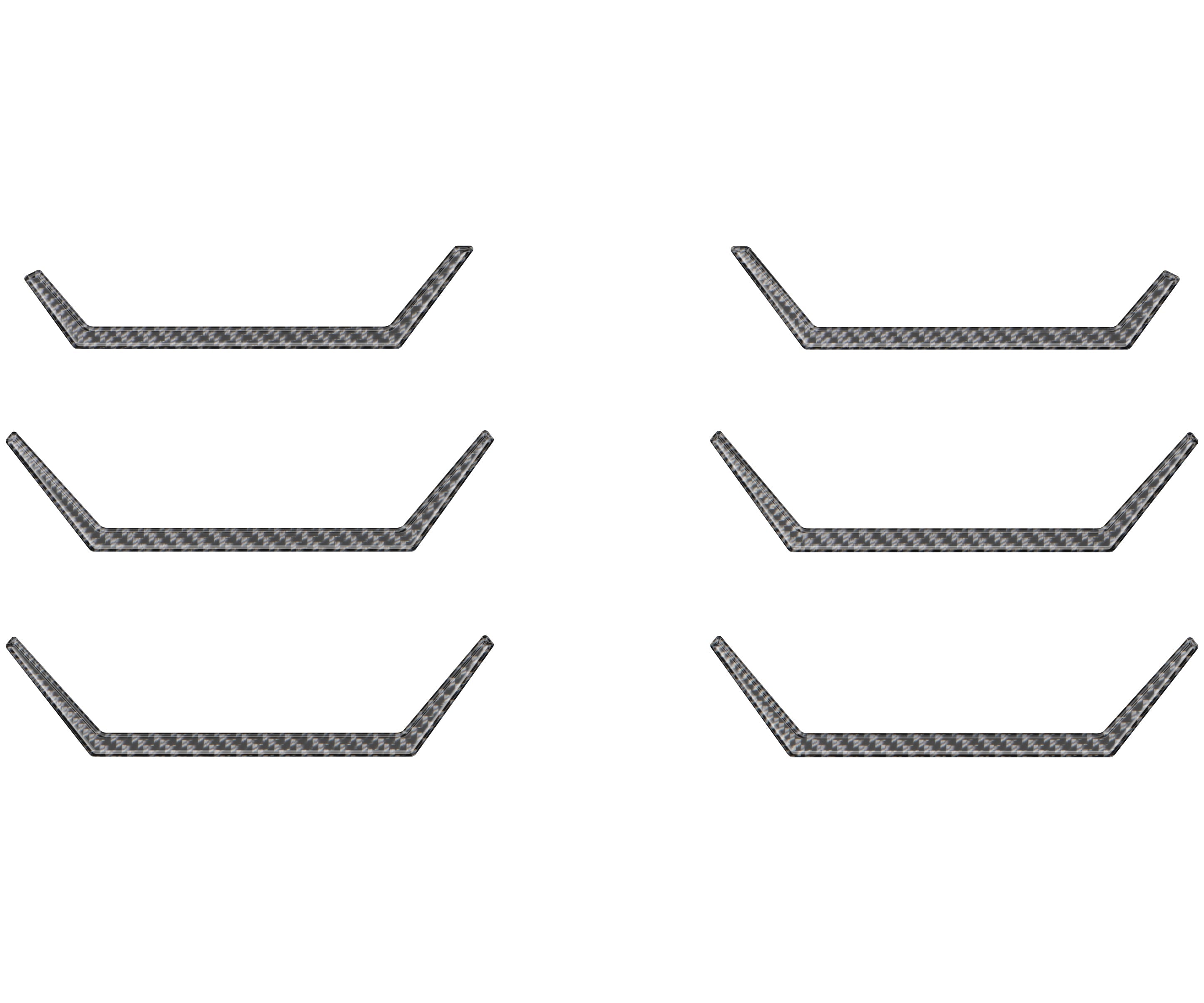 TRD Grille Line Accent Trim Fits 2025-2026 Toyota 4Runner