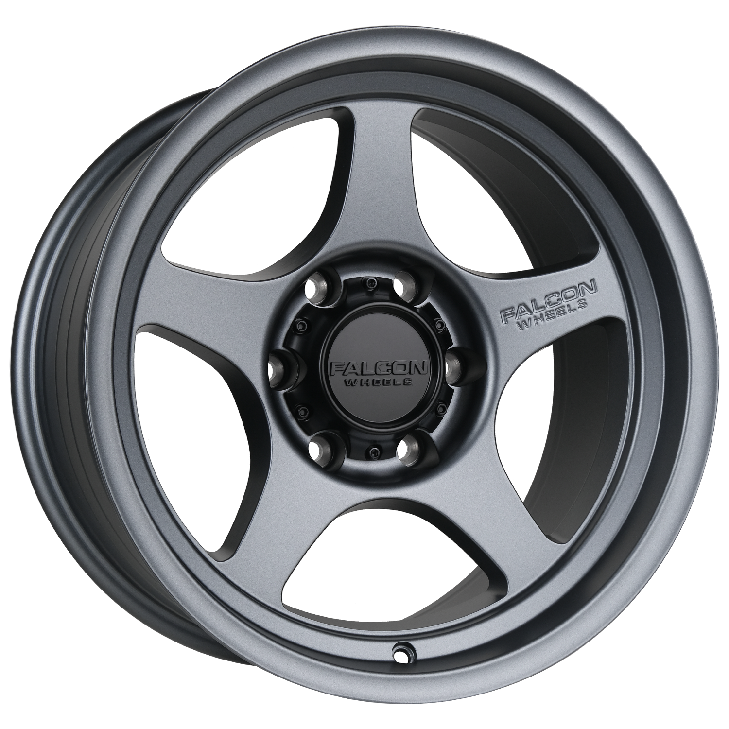 Falcon Wheels T2 - Matte Gunmetal 17x9