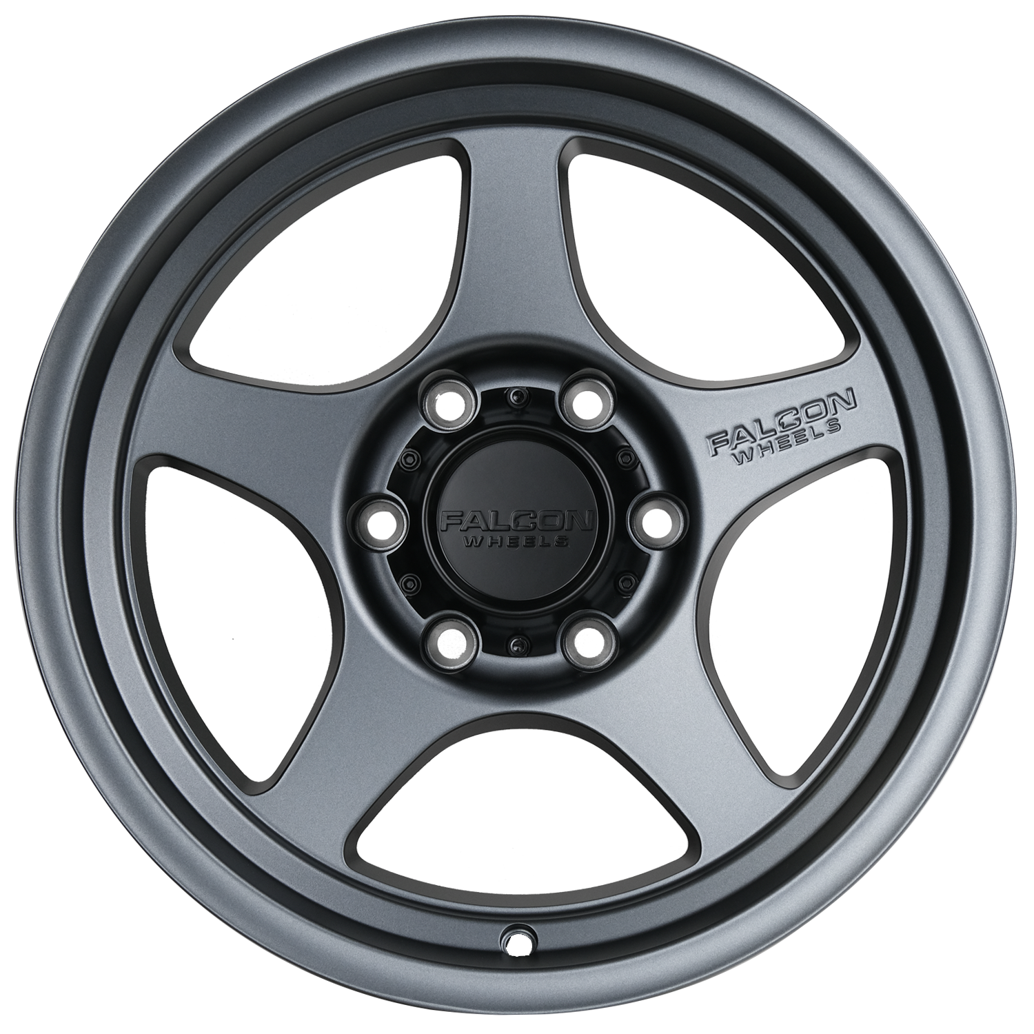Falcon Wheels T2 - Matte Gunmetal 17x9