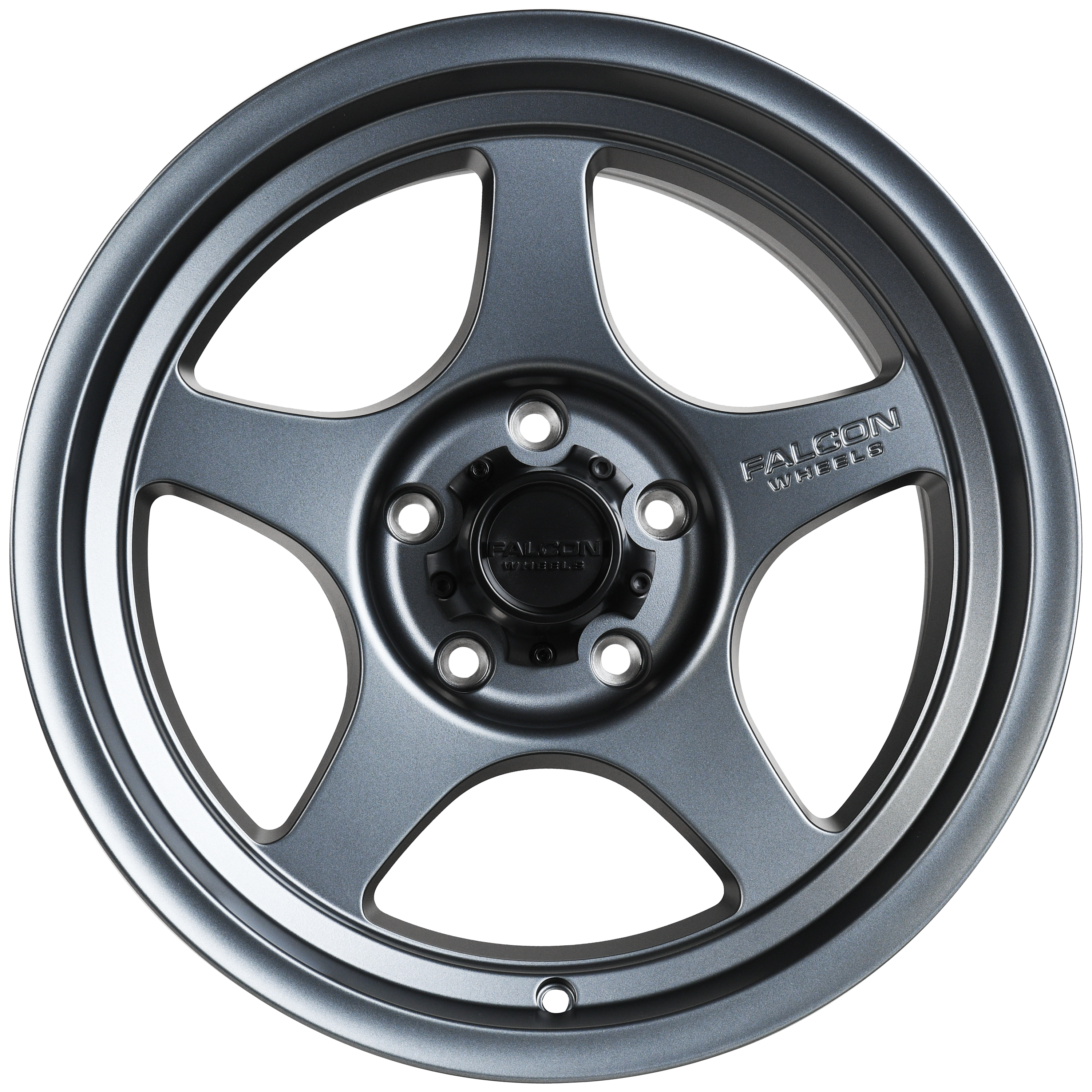 Falcon Wheels T2 - Matte Gunmetal 17x9