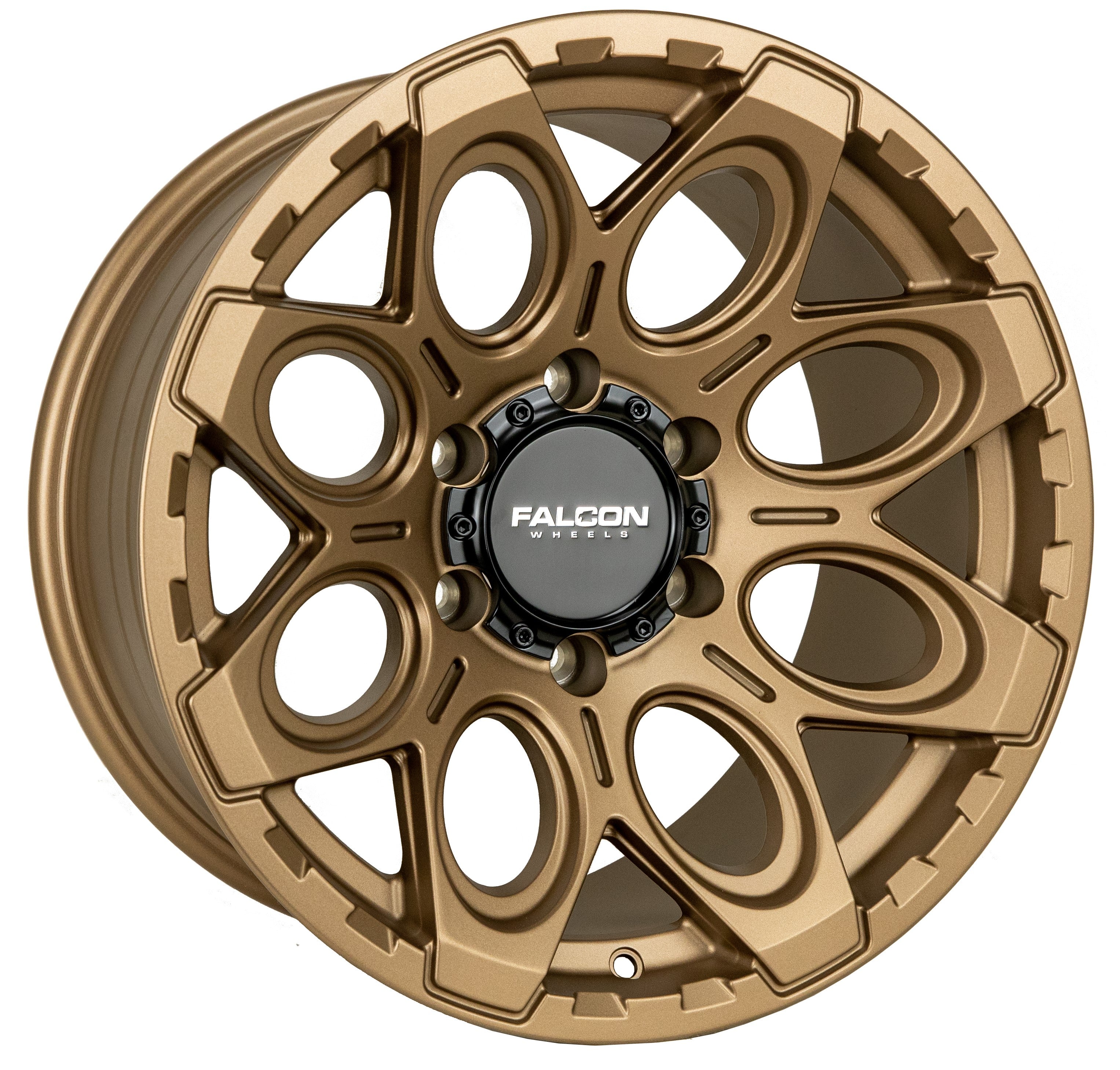 Falcon Wheels T6 - Matte Bronze 17x9