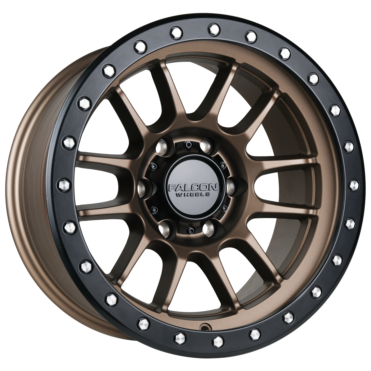 Falcon Wheels T7 - Matte Bronze 17x9