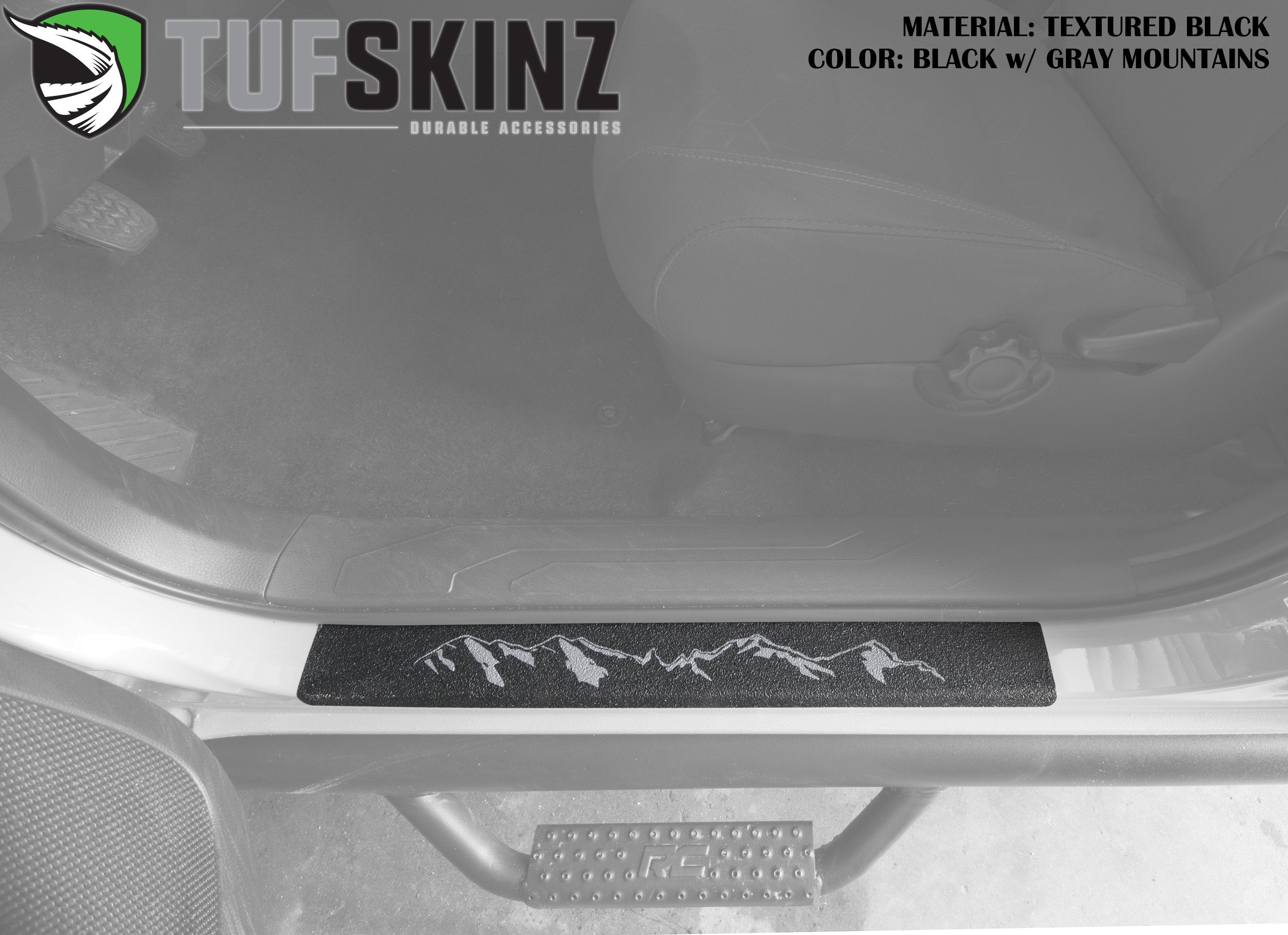 Door Sill Protection Overlays Fits 2005-2023 Toyota Tacoma
