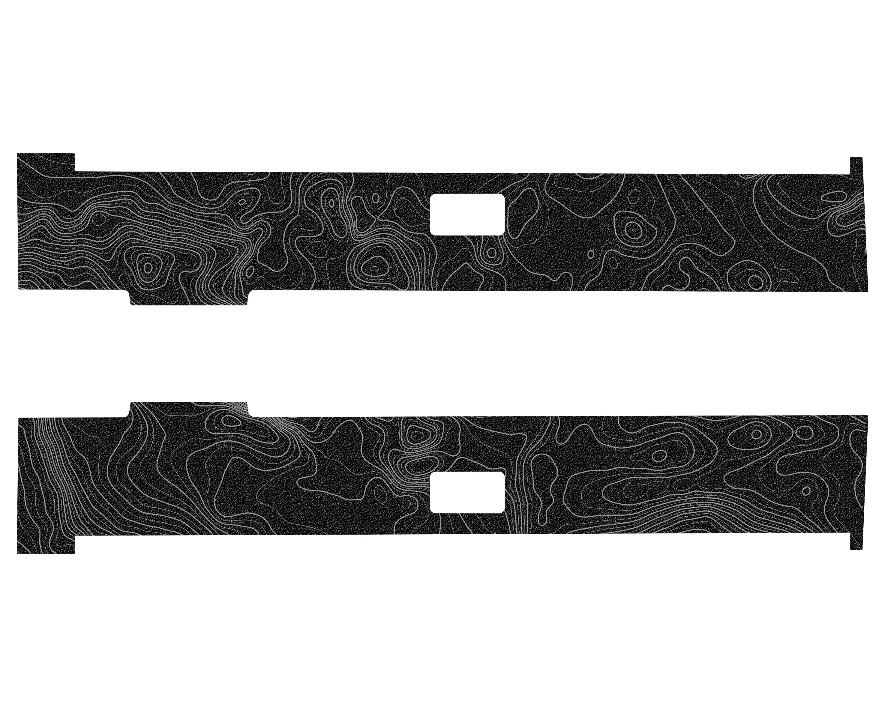 Inner Bedside Overlays Fits 2024-2024 Toyota Tacoma(without Truck Bed Power Port)