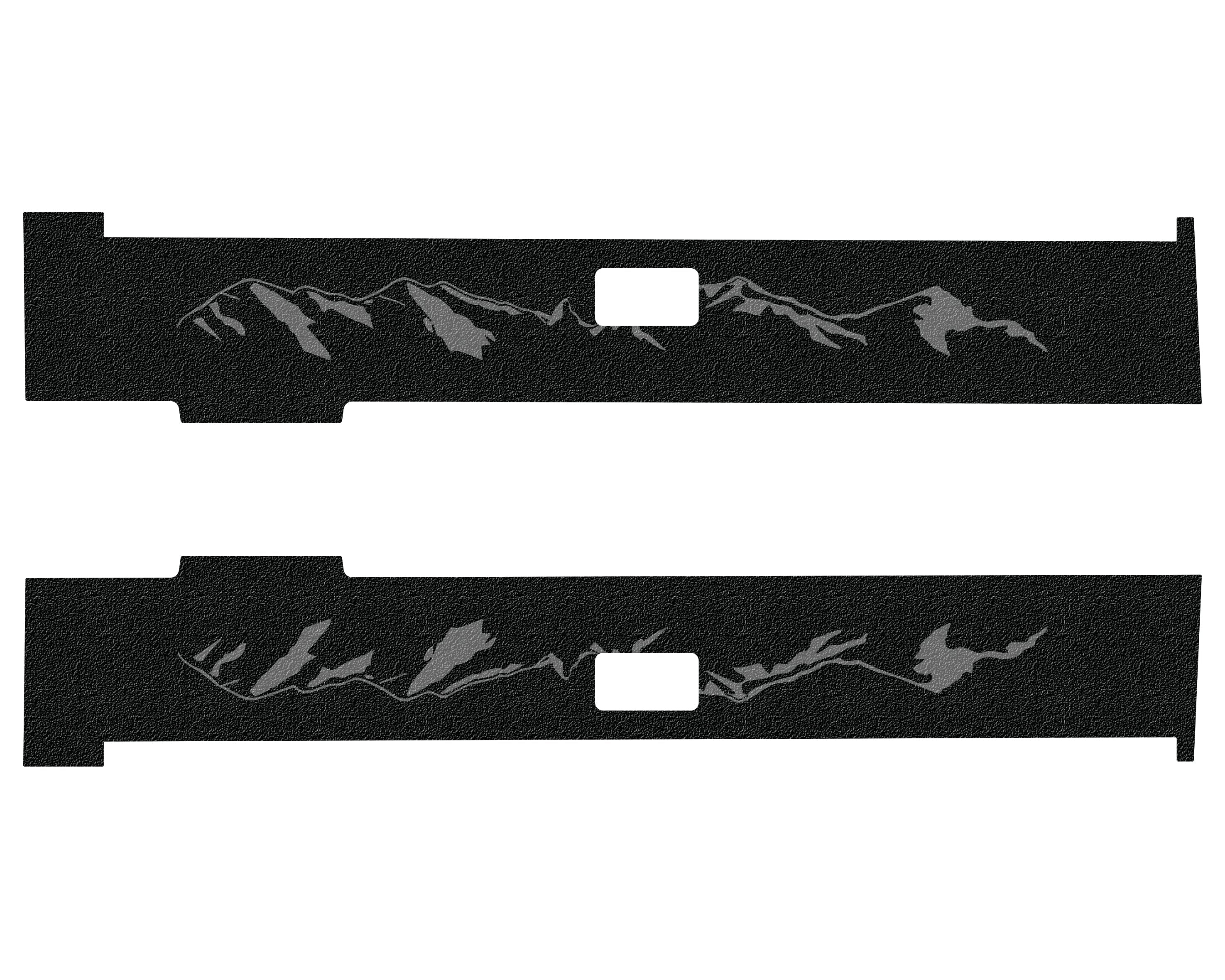 Inner Bedside Overlays Fits 2024-2024 Toyota Tacoma(without Truck Bed Power Port)