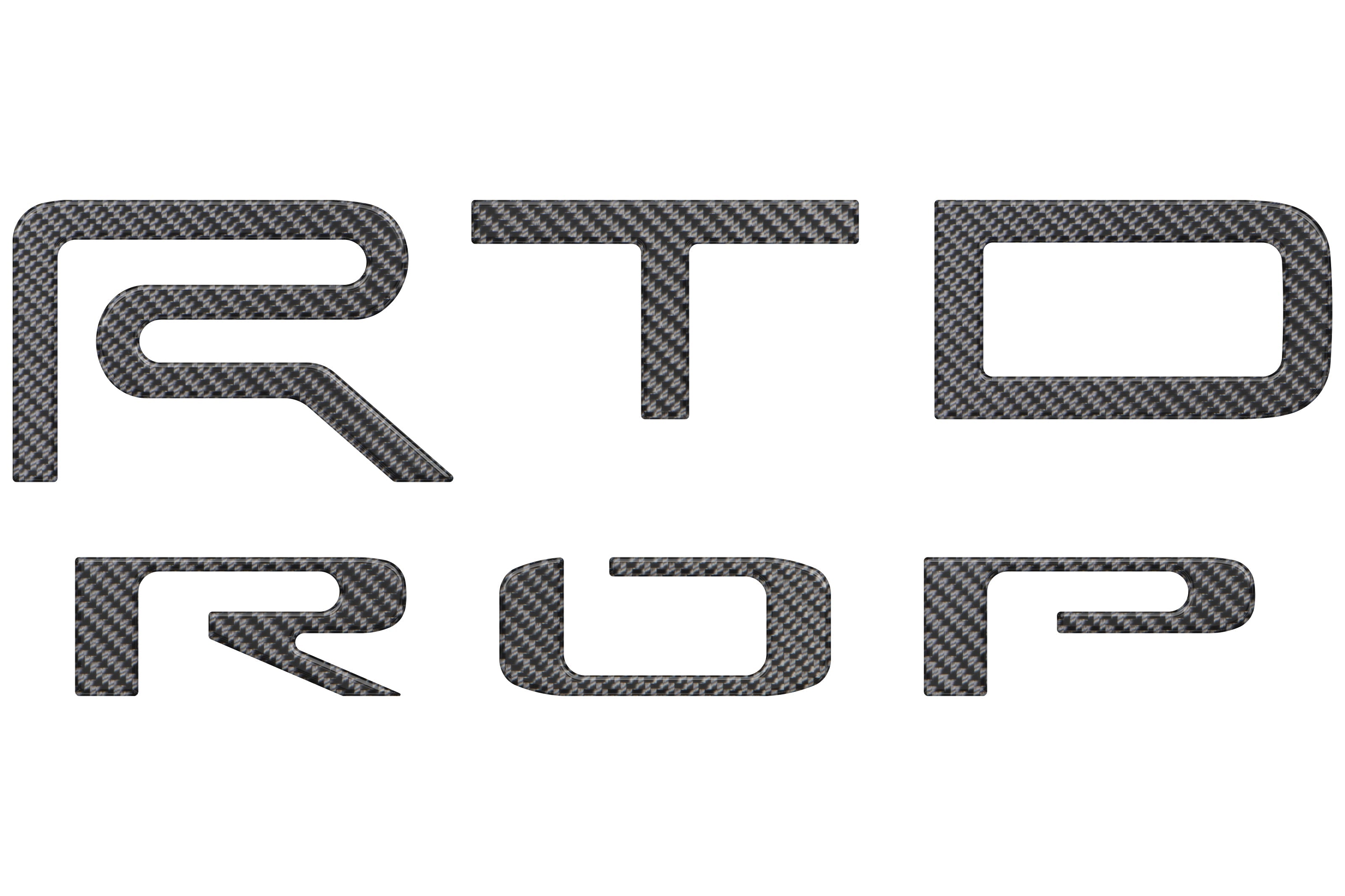 TRD Pro Tailgate Letter Inserts Fits 2024-2025 Toyota Tacoma