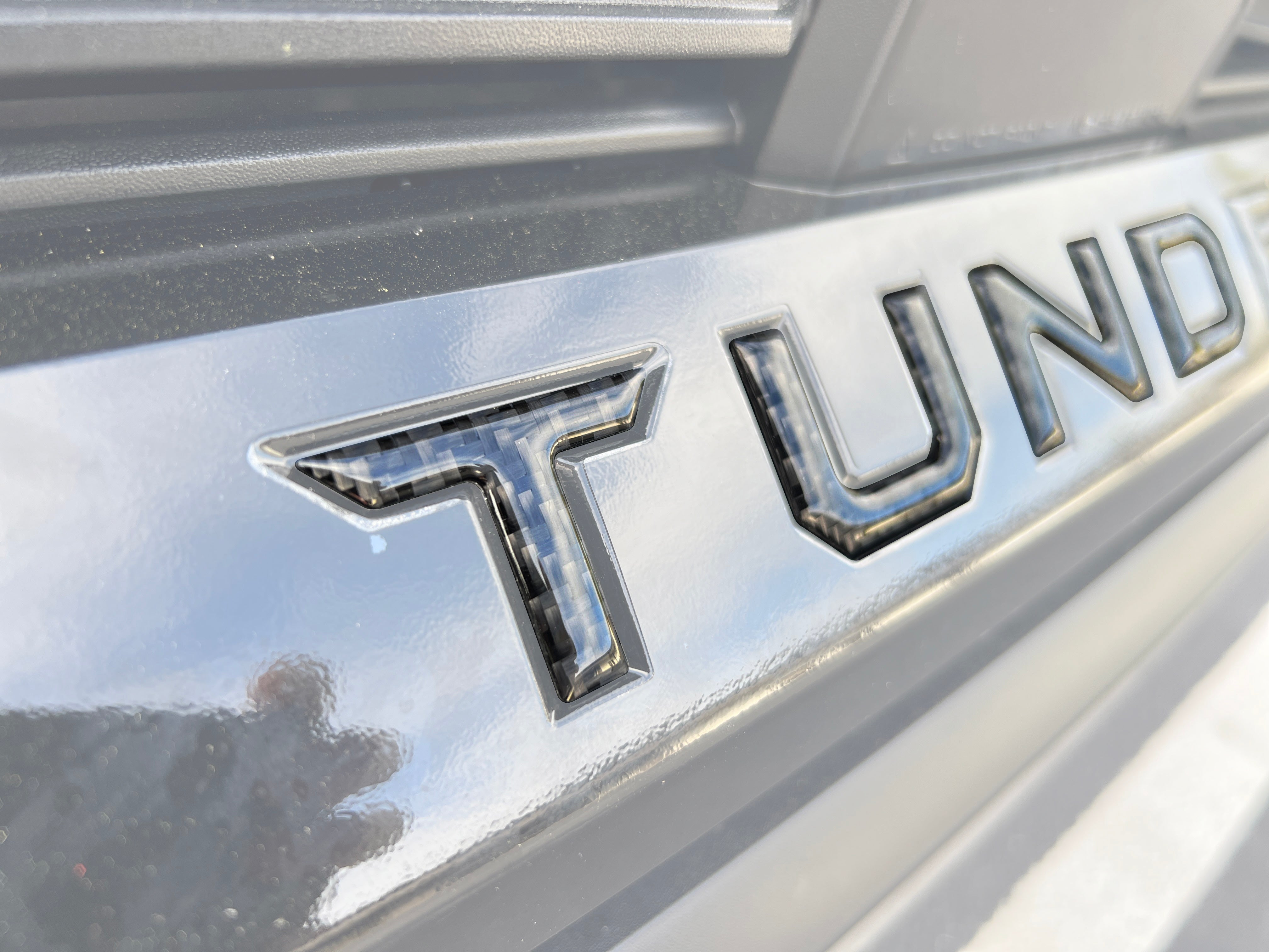 Lower Grille Letter Inserts Fits 2022-2025 Toyota Tundra