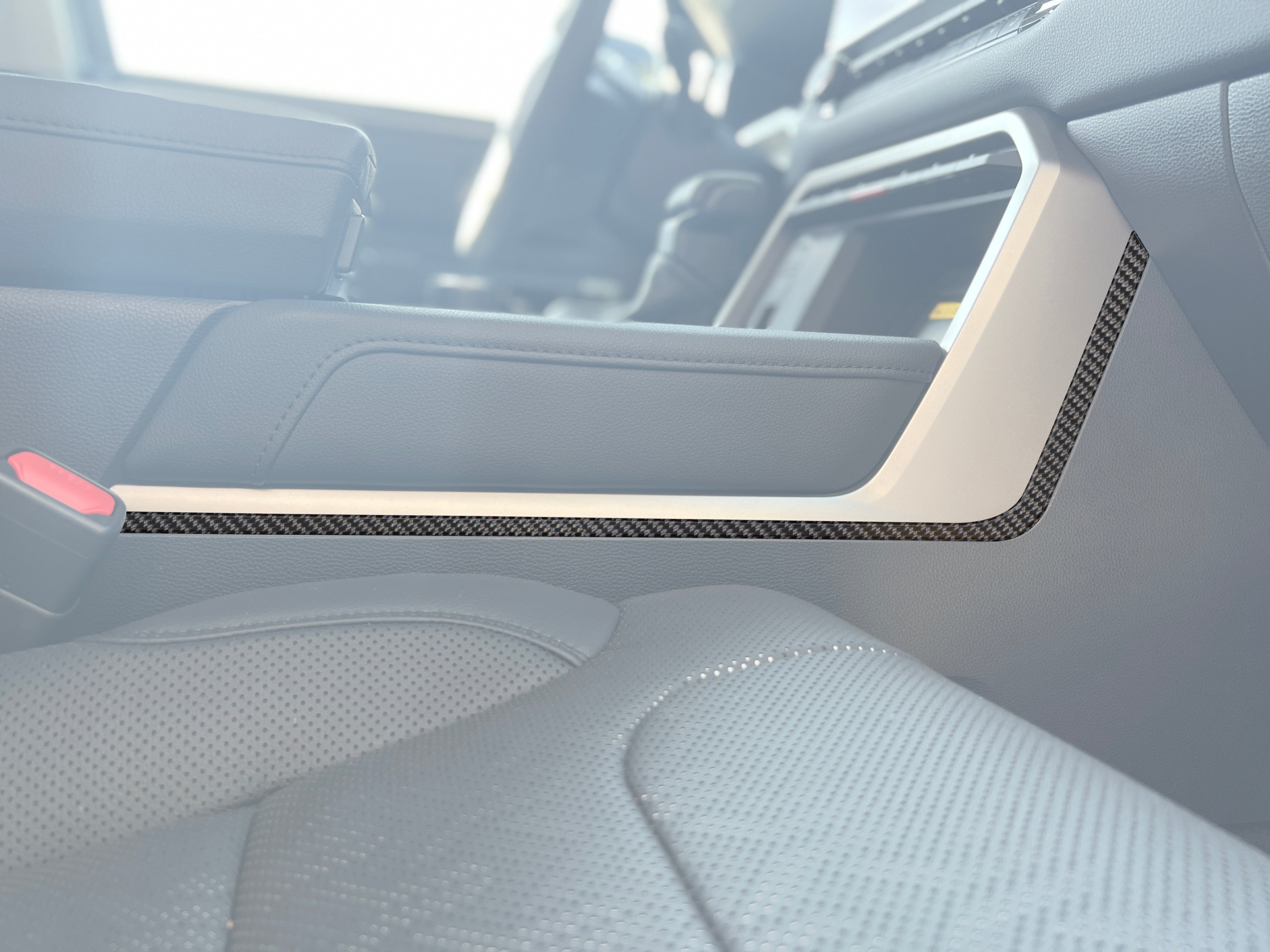 Center Console Side Accent Trim Fits 2022-2025 Toyota Tundra & 2023-2025 Toyota Sequoia