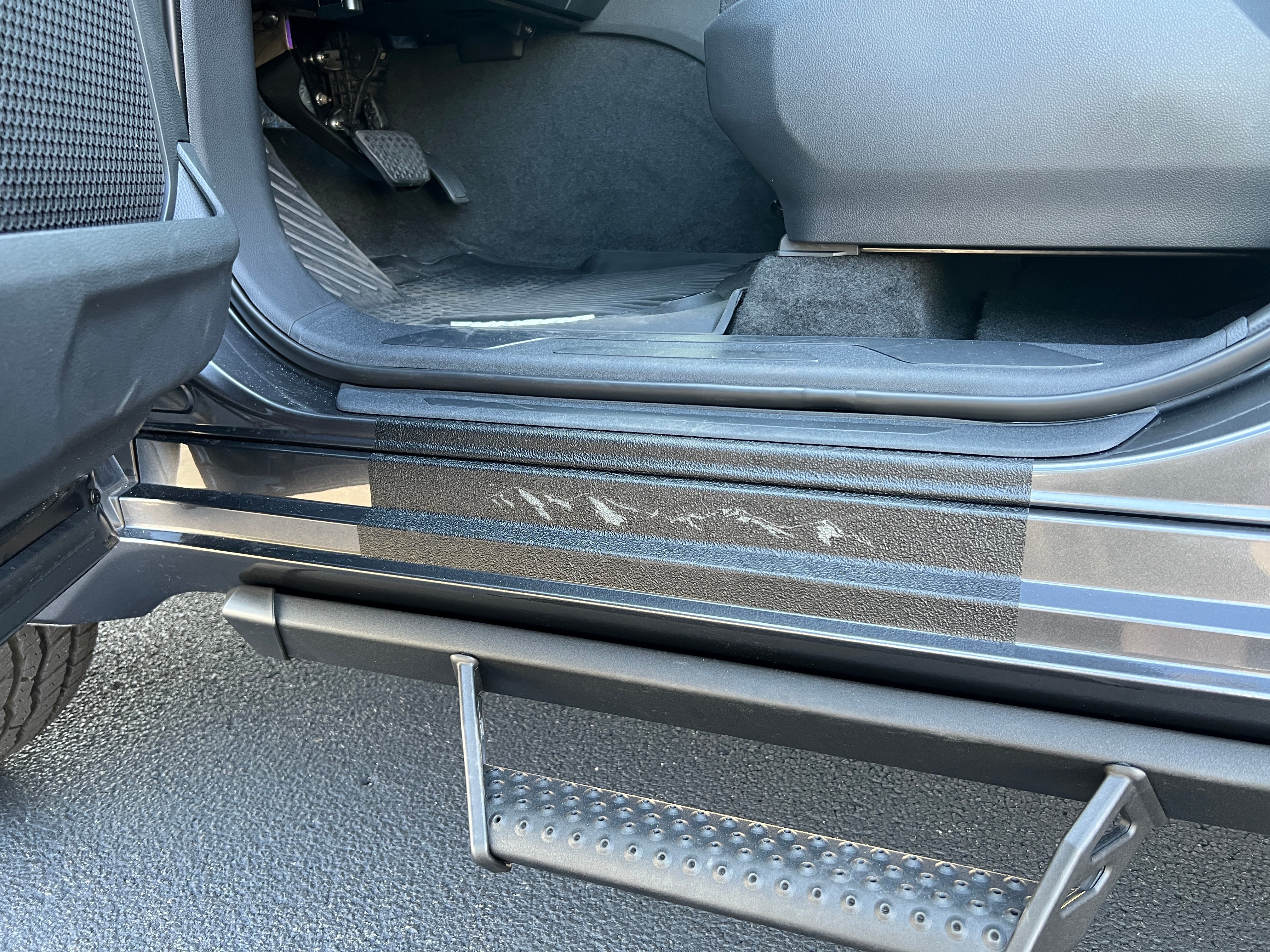 Door Sill Protection Overlays Fits 2022-2025 Toyota Tundra