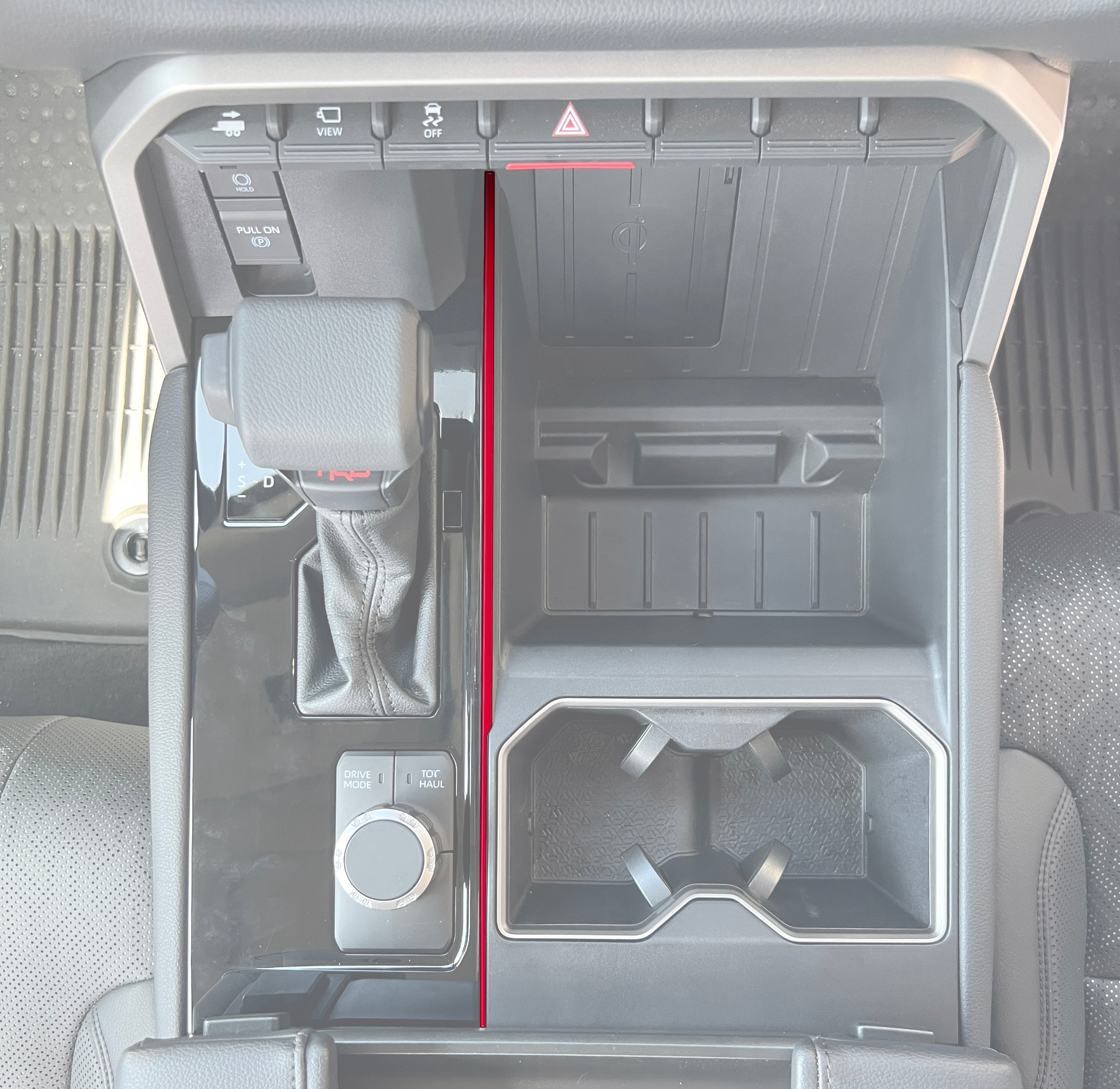Center Console Thin Line Accent Trim Fits 2022-2025 Toyota Tundra & 2023-2025 Toyota Sequoia