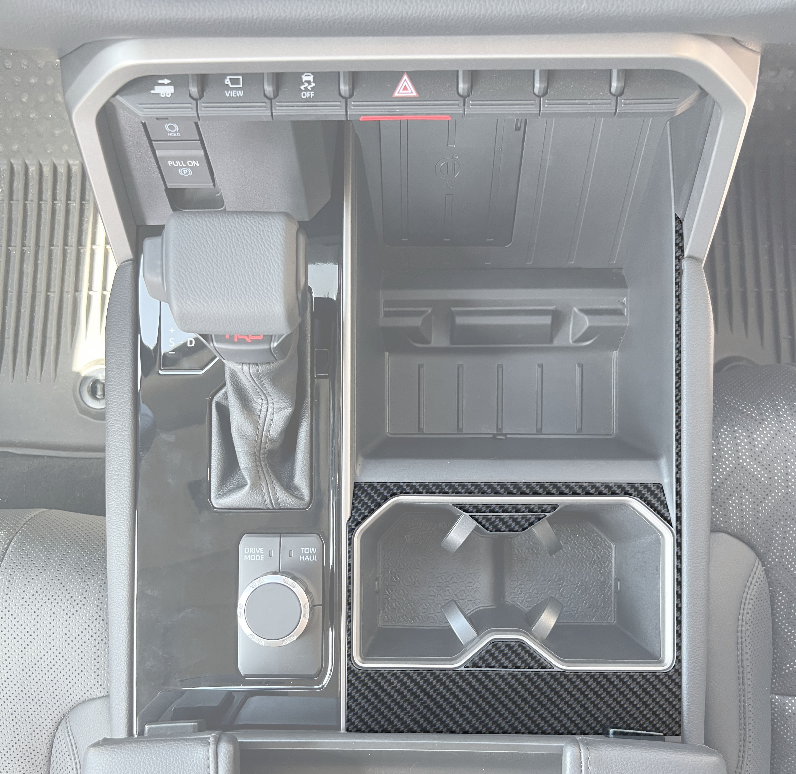 Center Cup Holder Accent Trim Fits 2022-2025 Toyota Tundra & 2023-2025 Toyota Sequoia