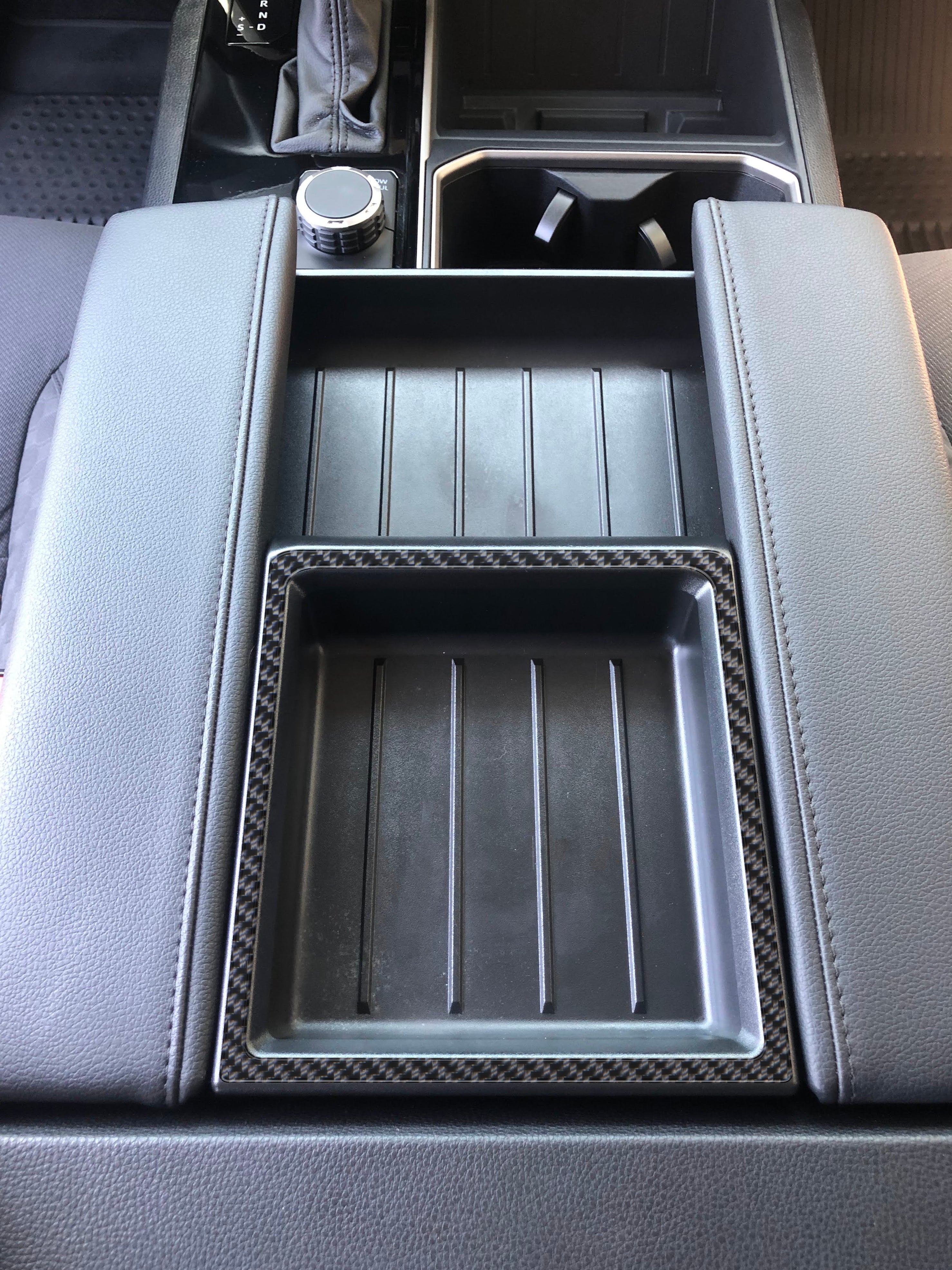 Center Console Compartment Accent Fits 2022-2025 Toyota Tundra & 2023-2025 Toyota Sequoia