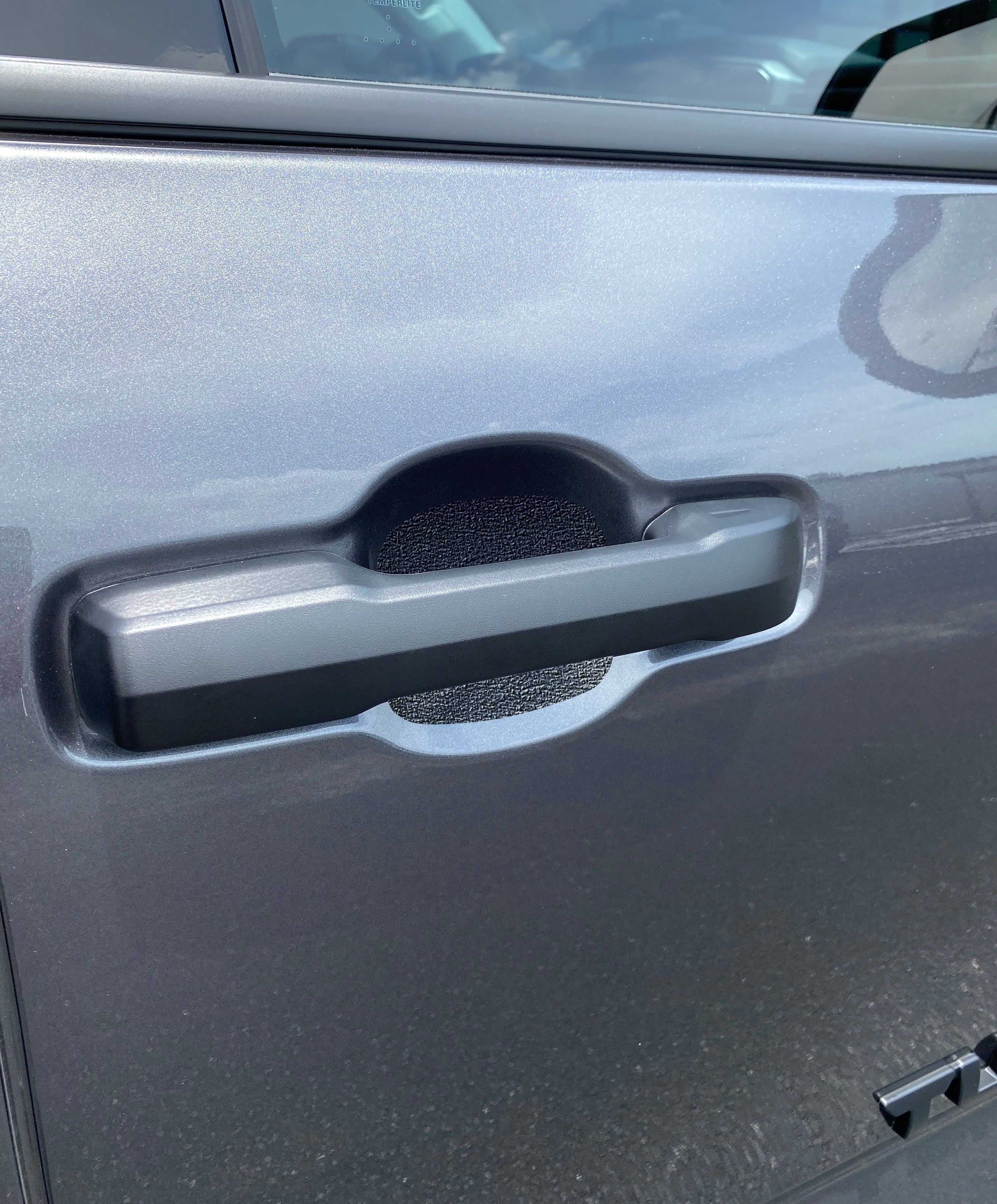 4 Door Handle Textured Protective Inserts Fits 2022-2025 Toyota Tundra