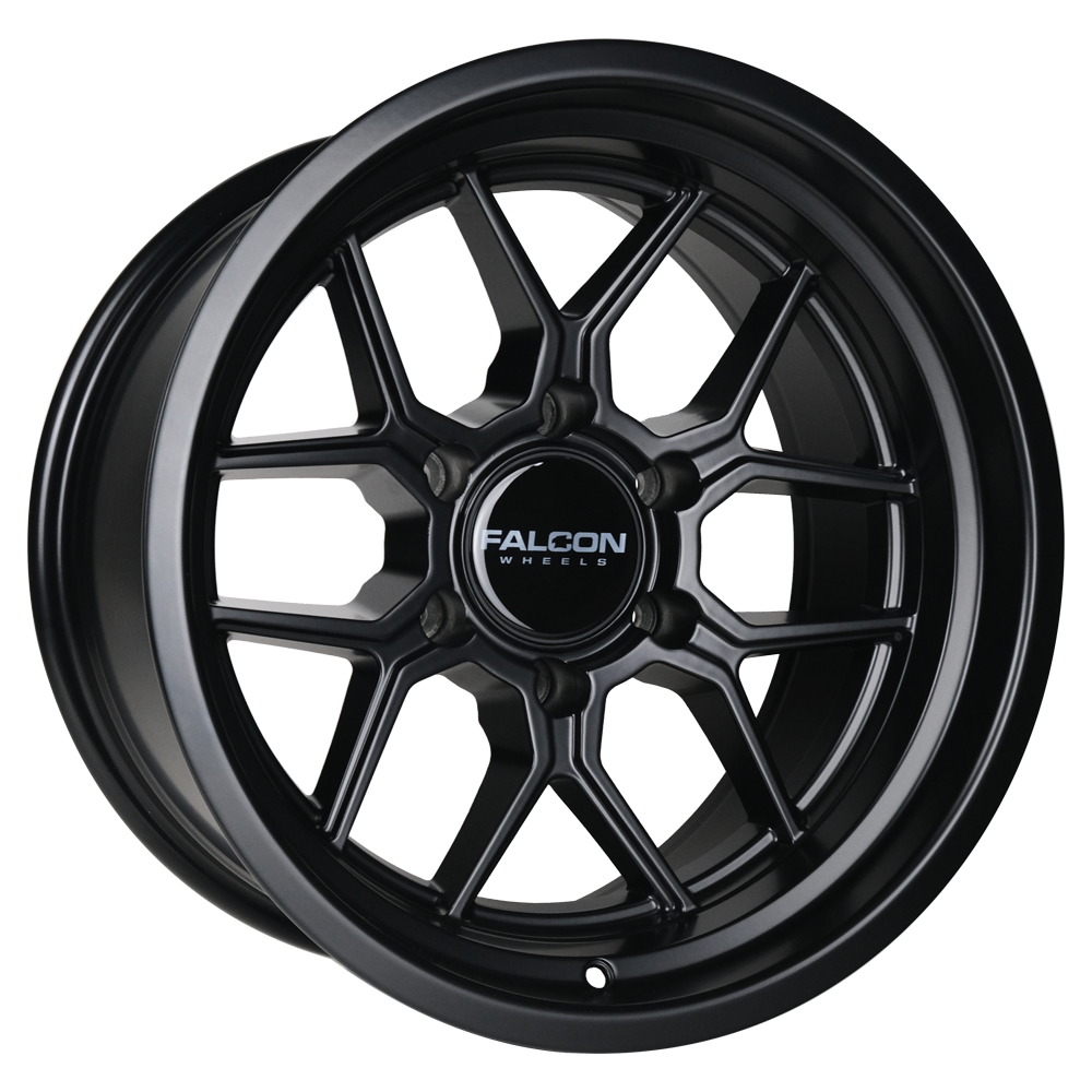 Falcon Wheels TX1 - Apollo Matte Black 17x9