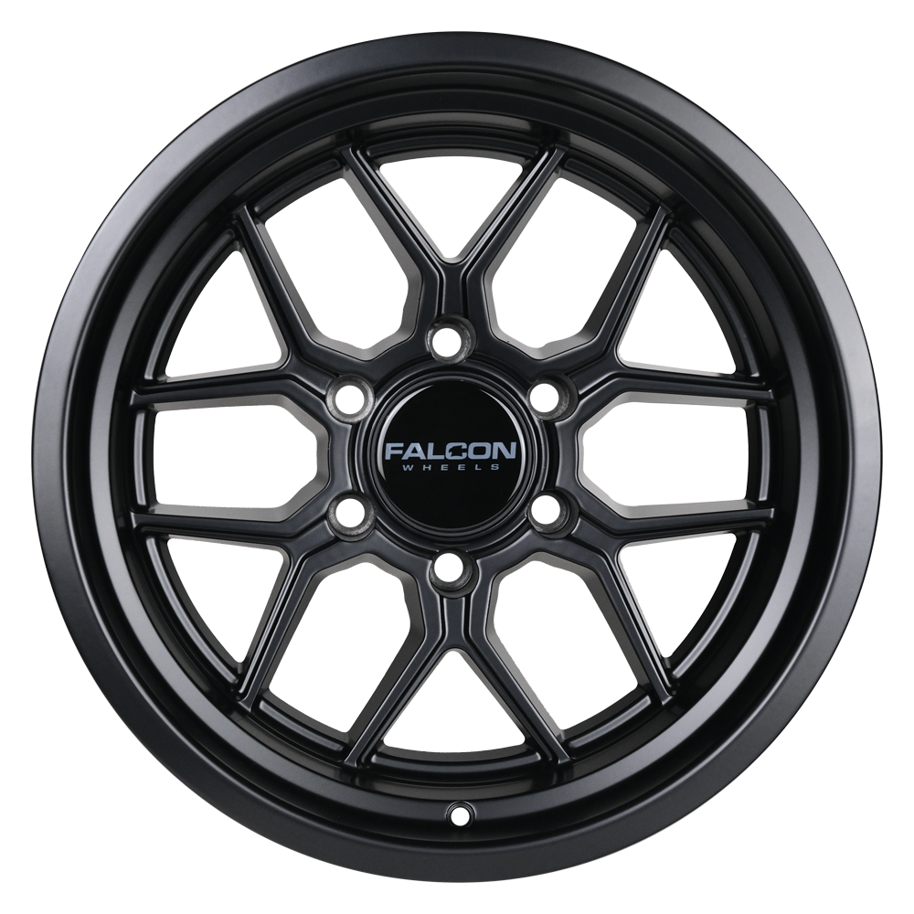Falcon Wheels TX1 - Apollo Matte Black 17x9