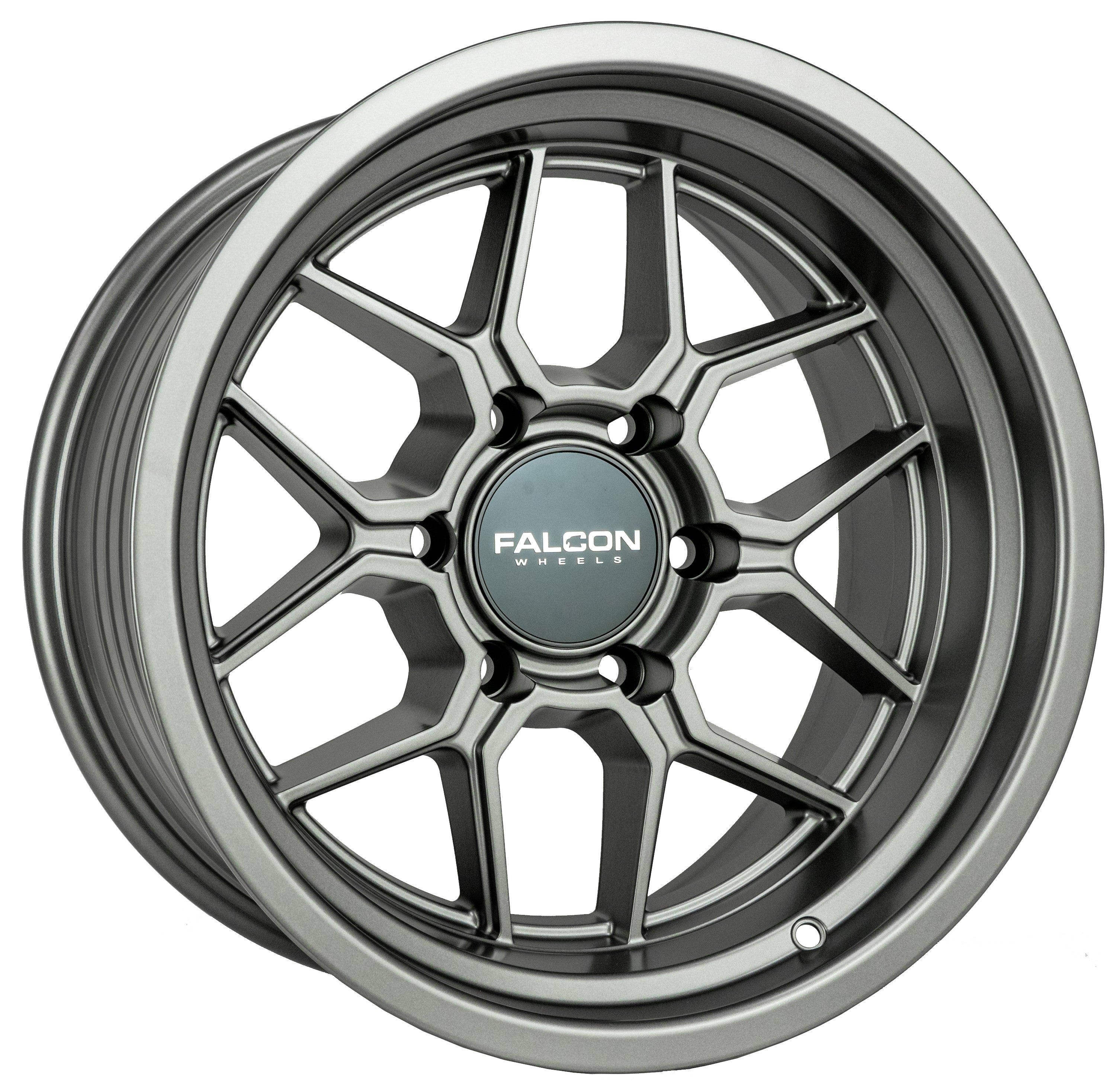 Falcon Wheels TX1 - Apollo Matte Gunmetal 17x9