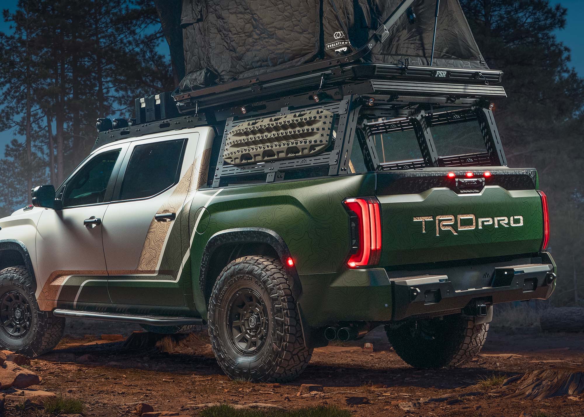 Toyota Tundra 3rd Gen (2022+) Bed Rack - Full Height