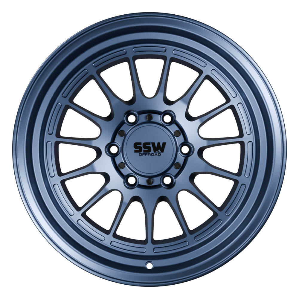 SSW Off-road Dakar in Matte Blue - 17x9.0 with -25 Offset