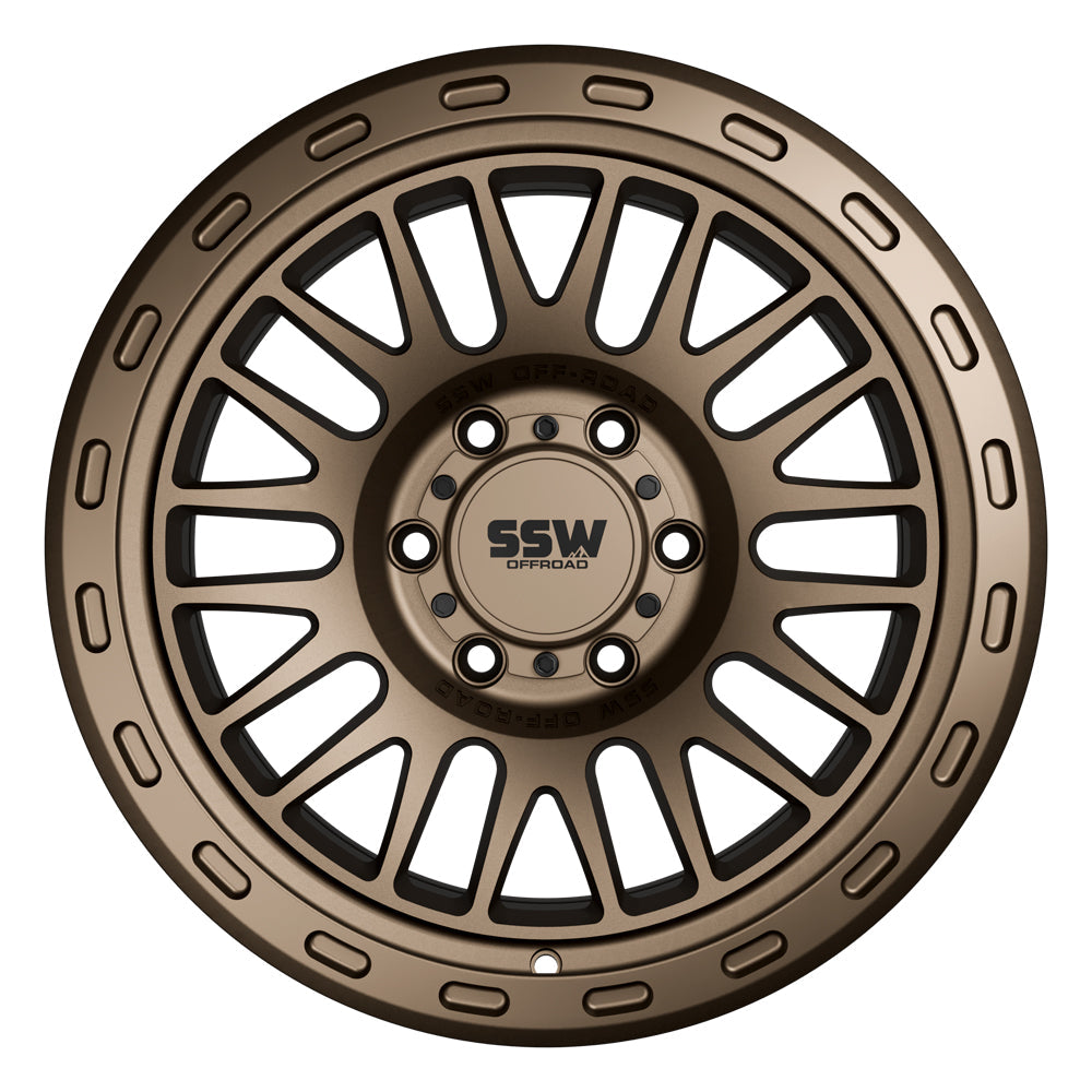 SSW Off-road Griffon in Matte Bronze - 17x9.0 with -25 Offset
