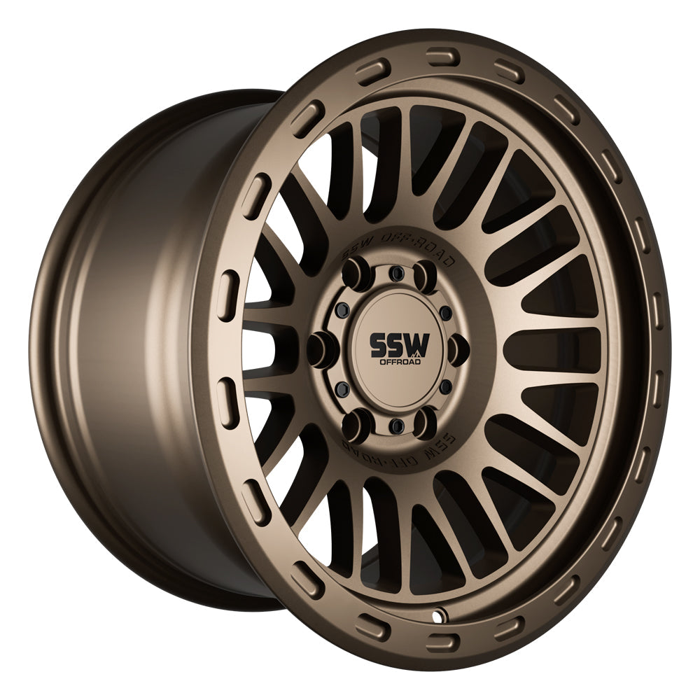 SSW Off-road Griffon in Matte Bronze - 17x9.0 with -25 Offset