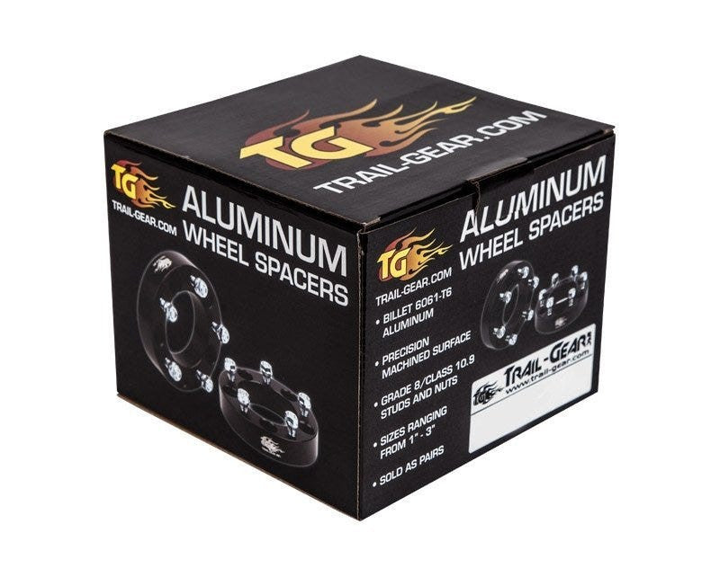 Trail-gear Hub-centric Wheel Spacer Set (6x5.5)