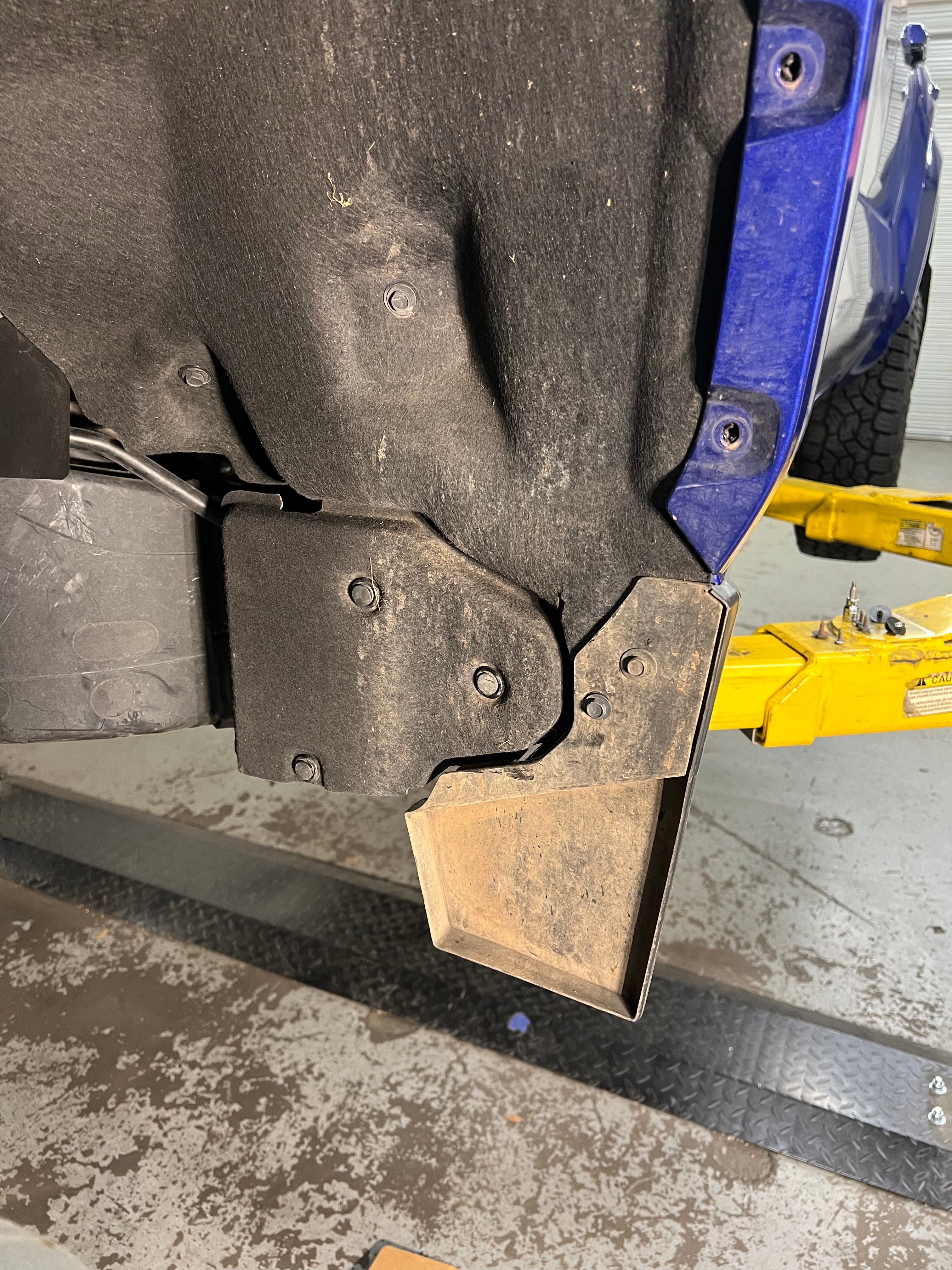 Ark Splash Guards TriXpoly Front Crash Bracket Deletes for 2024+ Toyota Tacoma