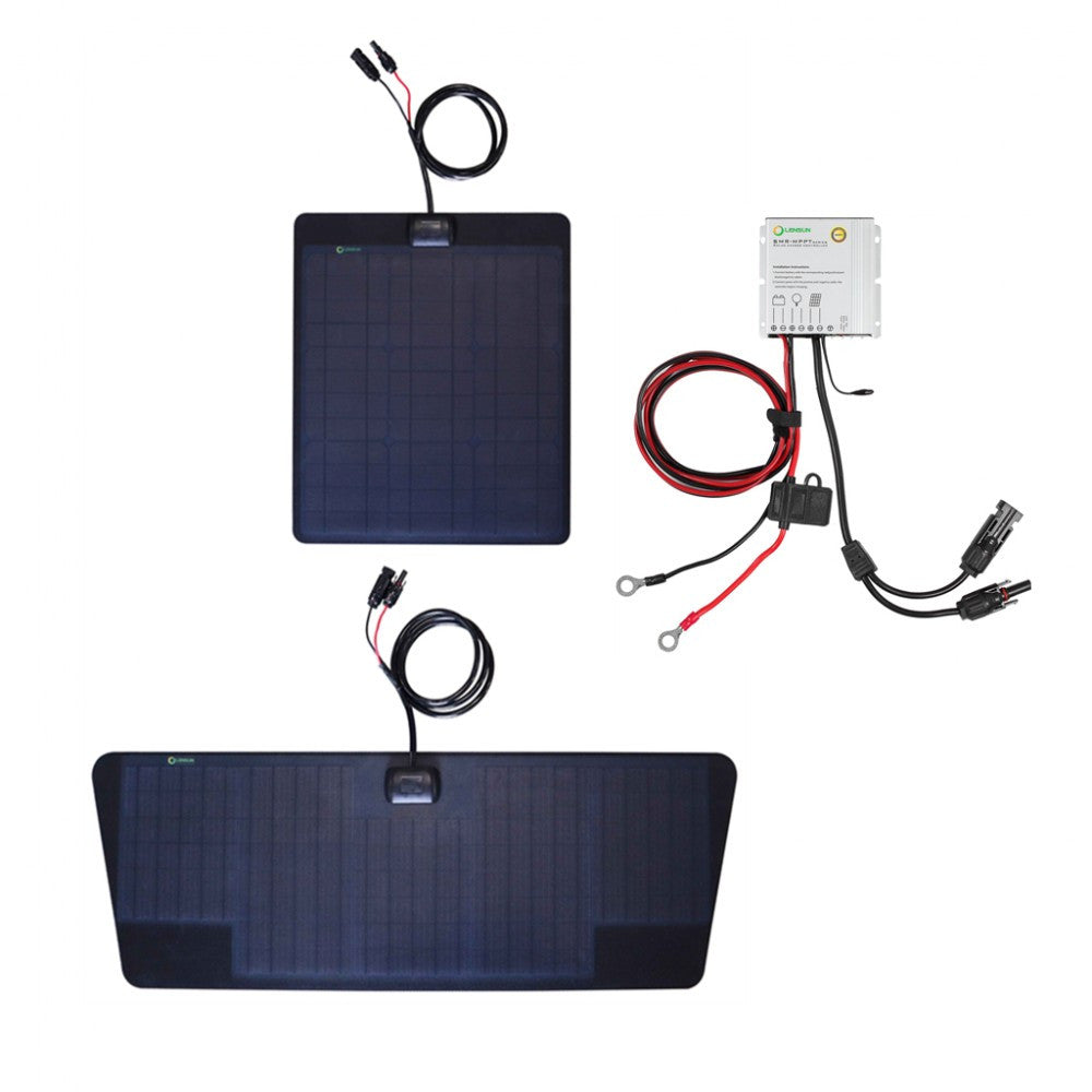 60w 25w+35 12v Hood Solar Panel for 2005–2015 Toyota Tacoma Sport