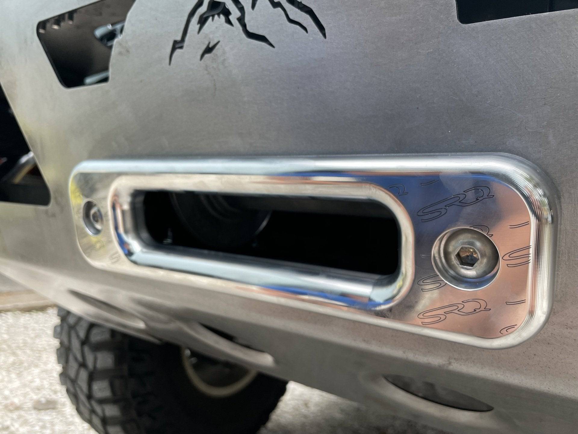 SRQ Fabrications 1" Synthetic Rope Winch Fairlead