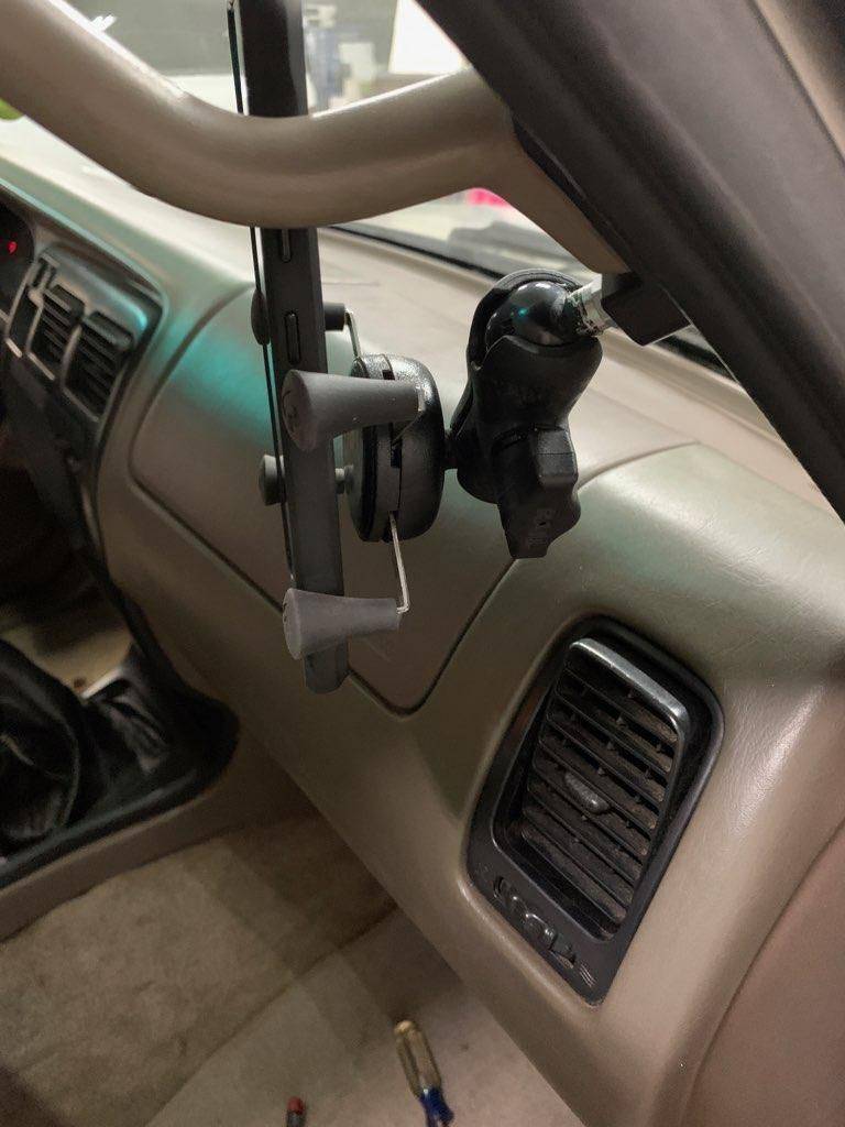 1996-2002 3rd Gen 4Runner A Pillar Billet Universal RAM Mount