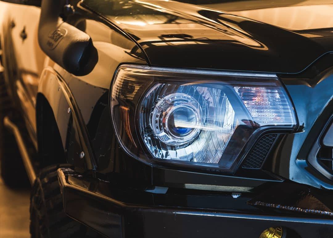 SRQ Fabrications Led Retrofit Headlights for 2012–2015 Toyota Tacoma