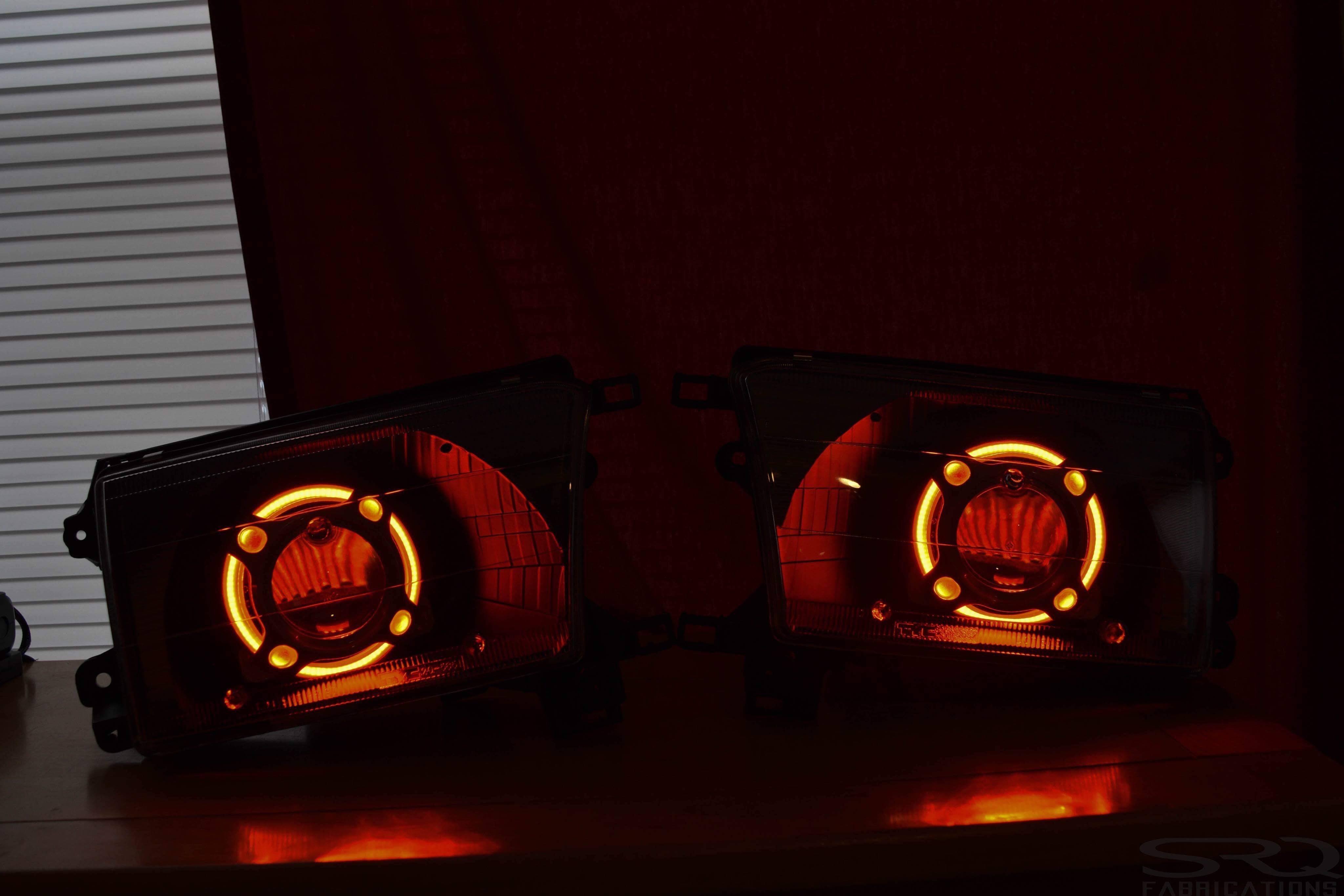 SRQ Fabrications Led Retrofit Headlights for 1996–2002 Toyota 4Runner
