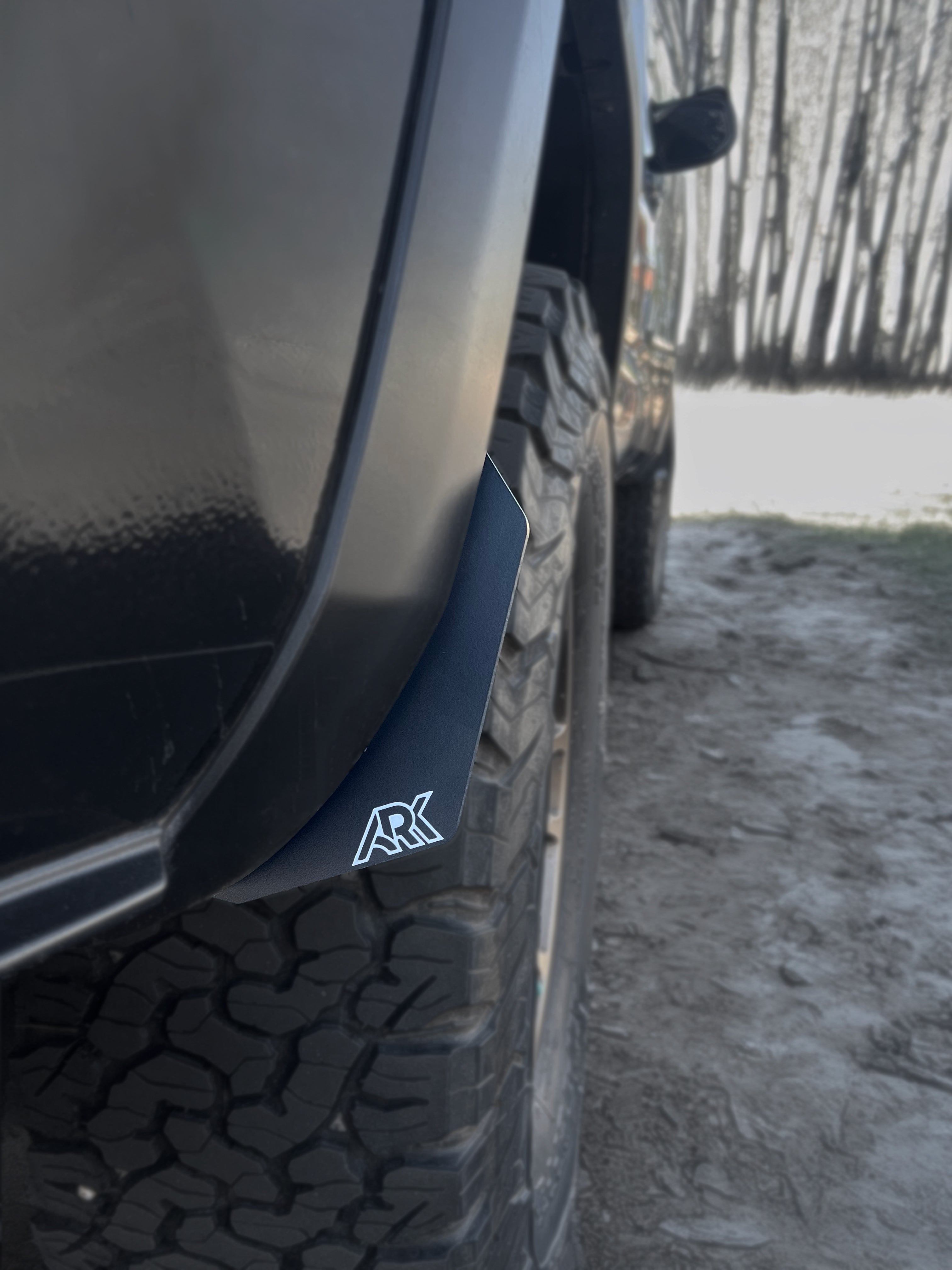 Ark Splash Guards TriXpoly Micro Flares for 2016–2023 Toyota Tacoma