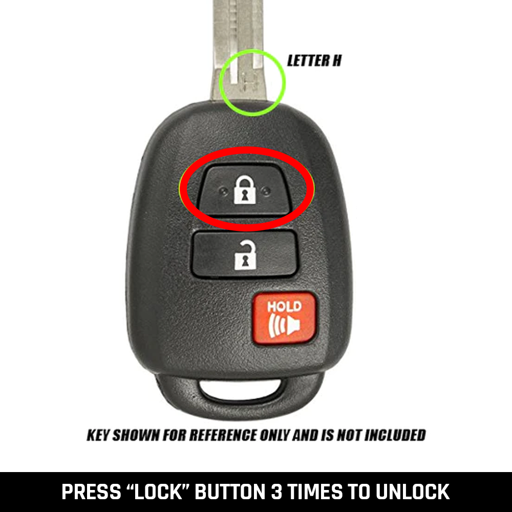 Remote Start Kit - H Key Models for 2021–2023 Toyota Tacoma