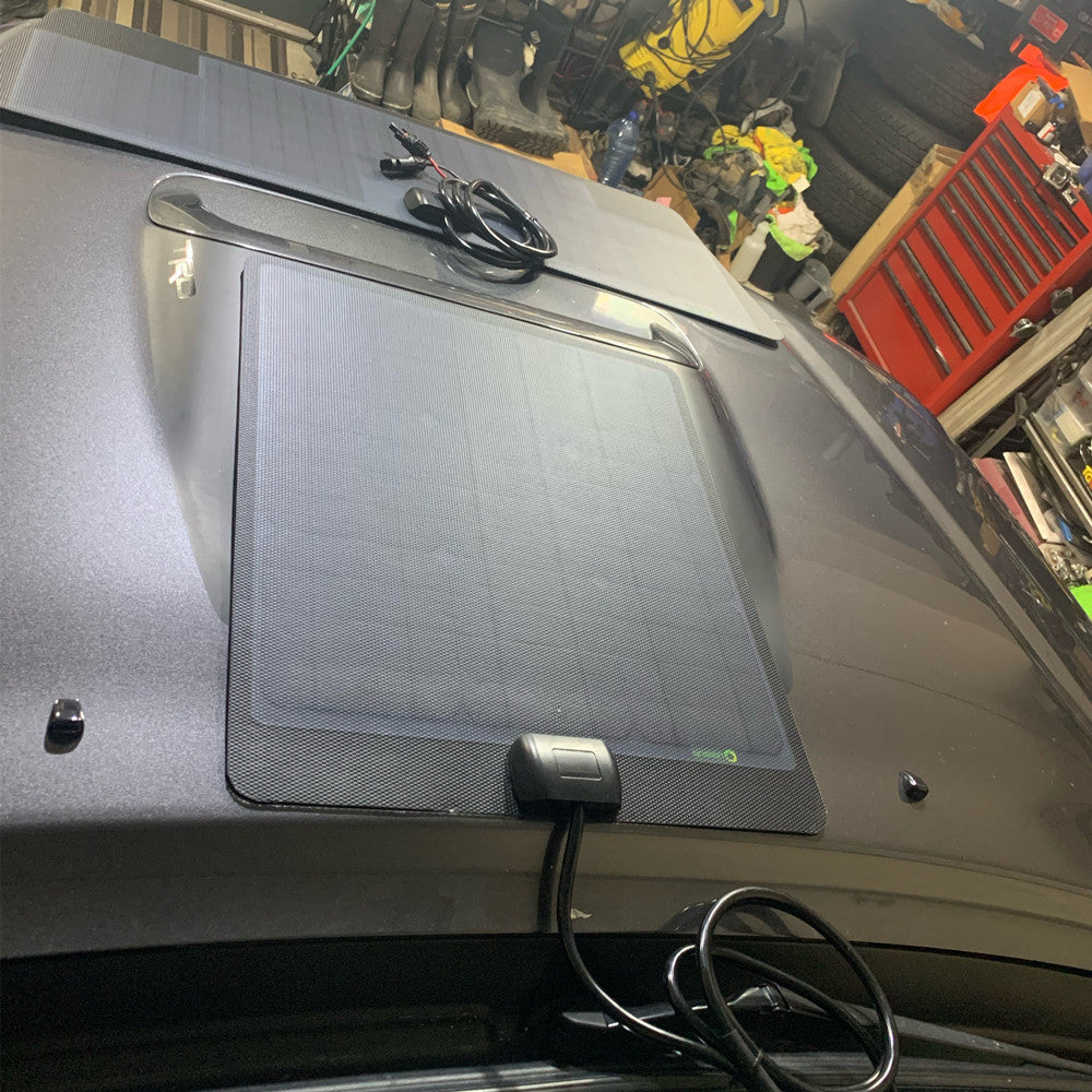 60w 25w+35 12v Hood Solar Panel for 2005–2015 Toyota Tacoma Sport