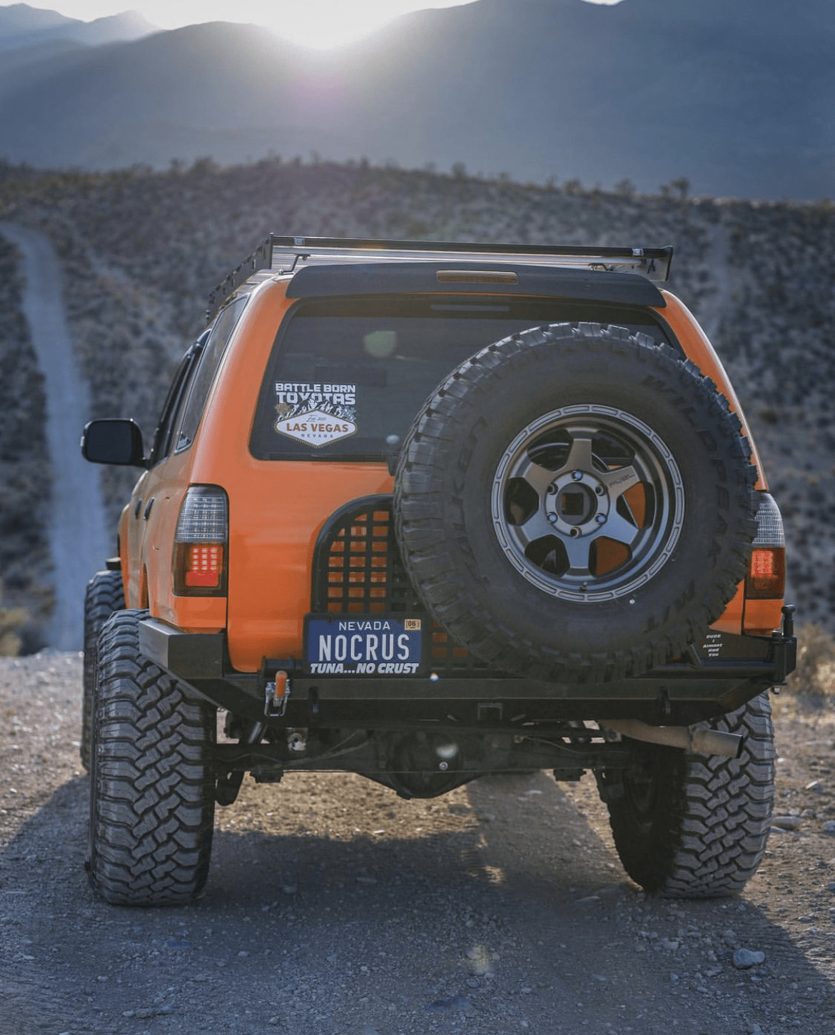 SRQ Fabrications Plate Rear Bumper for 1996–2002 Toyota 4Runner