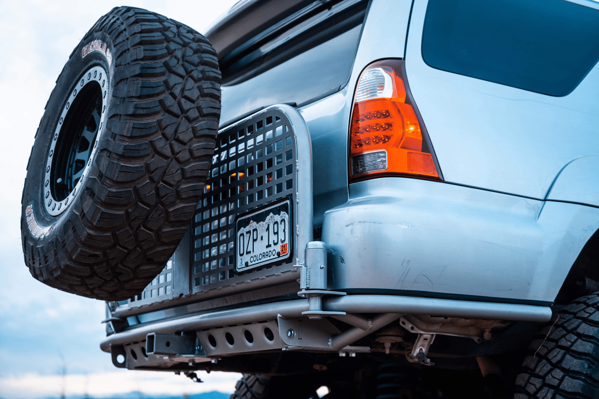 SRQ Fabrications Hybrid Rear Bumper - DIY Kit for 2003–2009 Toyota 4Runner