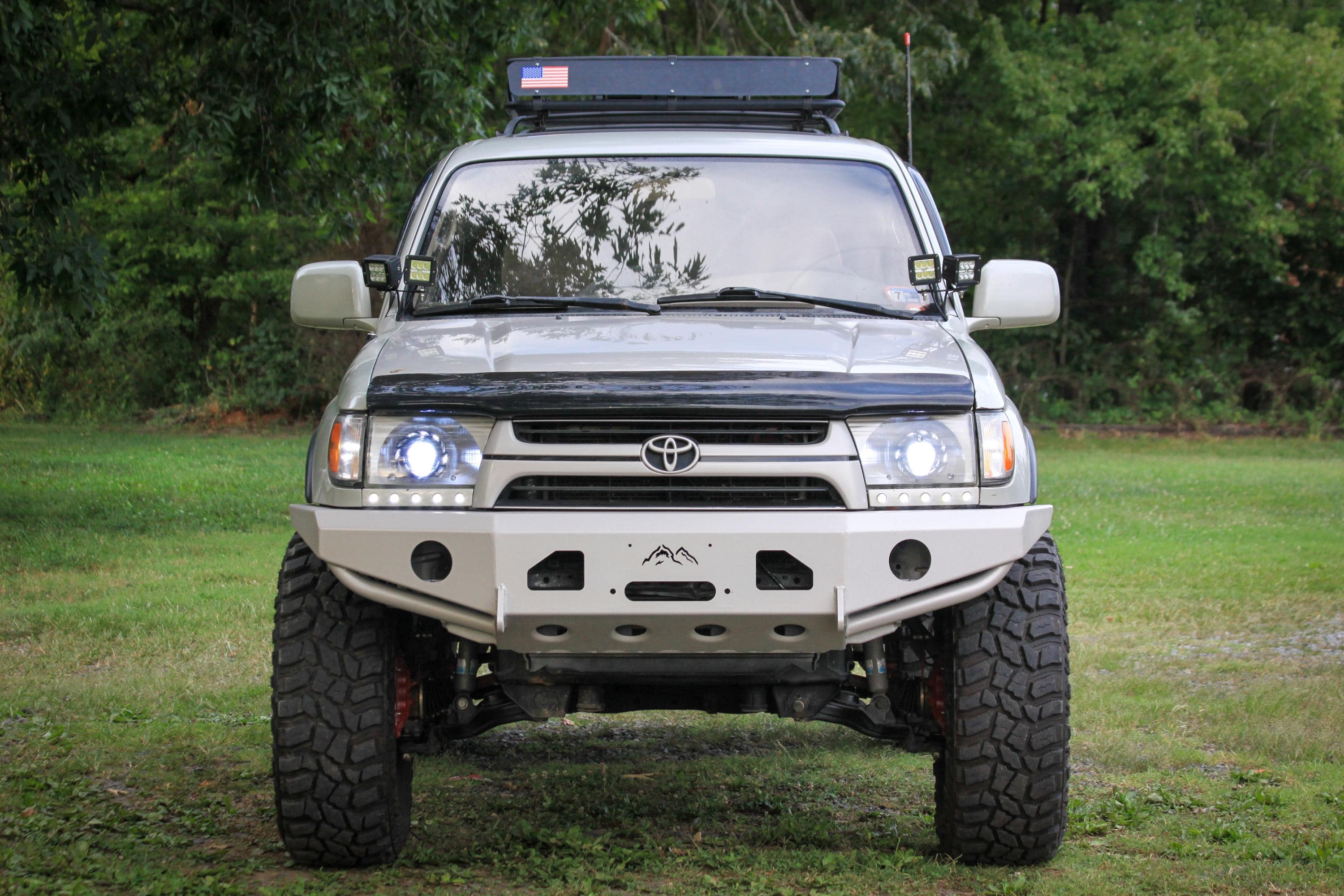 SRQ Fabrications Plate Front Bumper - DIY Kit for 1996–2002 Toyota 4Runner