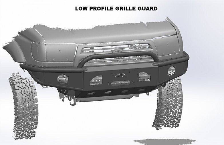 SRQ Fabrications Plate Front Bumper - DIY Kit for 1996–2002 Toyota 4Runner