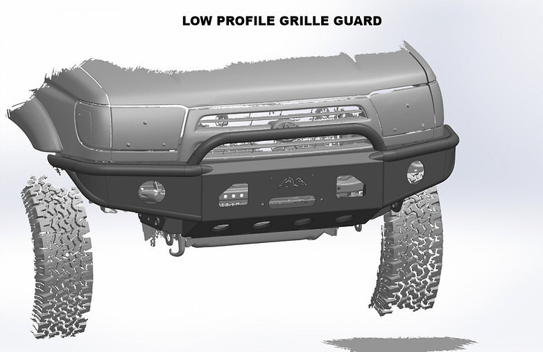 SRQ Fabrications Closed Wing Hybrid Front Bumper for 1996–2002 Toyota 4Runner