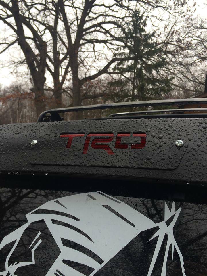 SRQ Fabrications Brake Light Cover for 1996–2002 Toyota 4Runner
